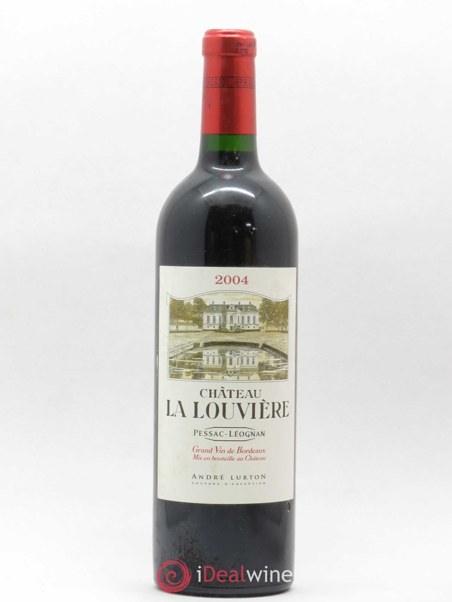 Château la Louvière 2004 - Lot de 1 bouteille - 0