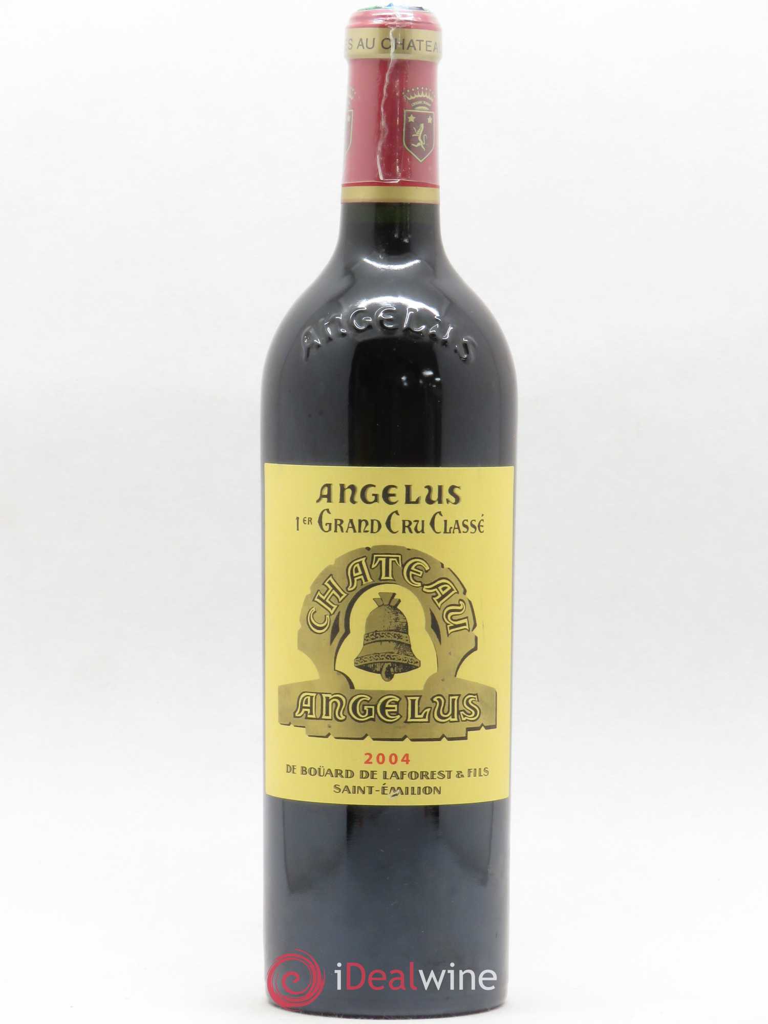 Château Angélus 1er Grand Cru Classé A 2004 - Lot de 1 bouteille - 0