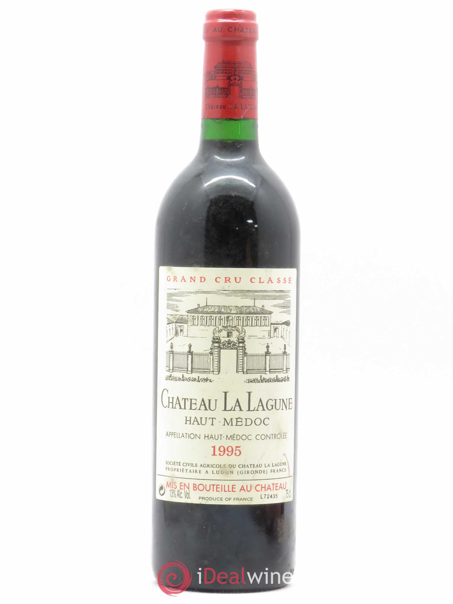 Château la Lagune 3ème Grand Cru Classé 1995 - Lot de 1 bouteille - 0