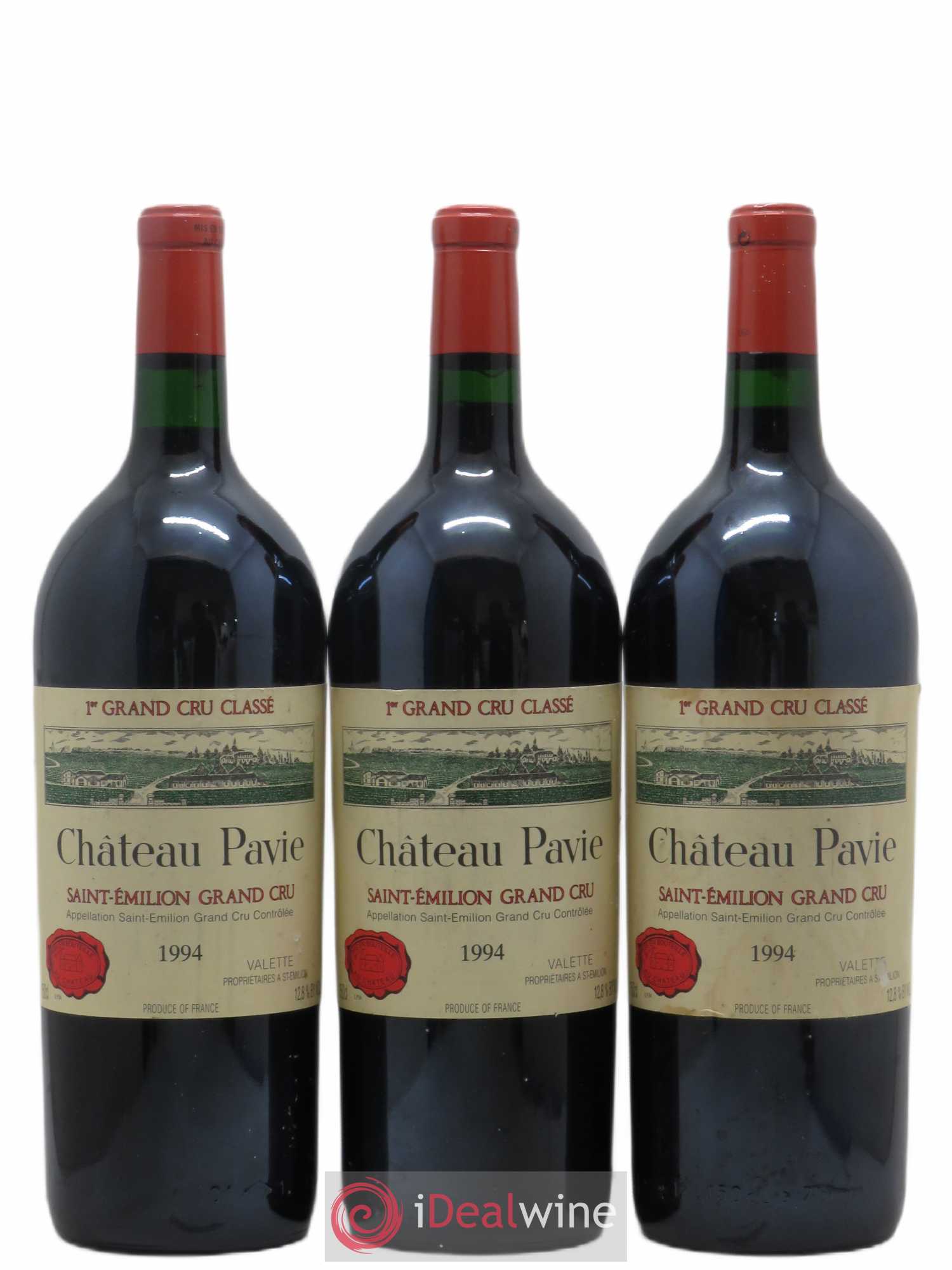 Château Pavie 1er Grand Cru Classé A 1994 - Lot de 3 magnums - 0