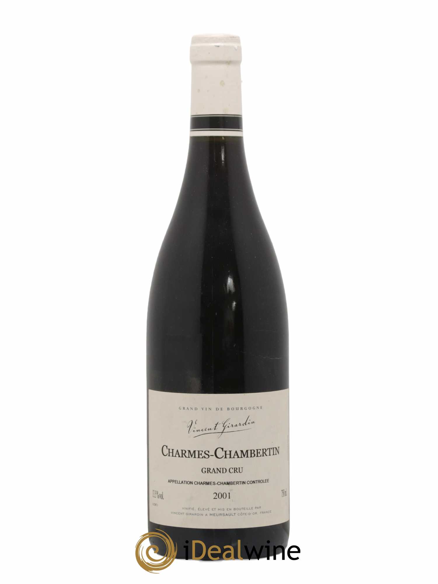 Charmes-Chambertin Grand Cru Vincent Girardin (Domaine) 2001 - Lot de 1 bouteille - 0