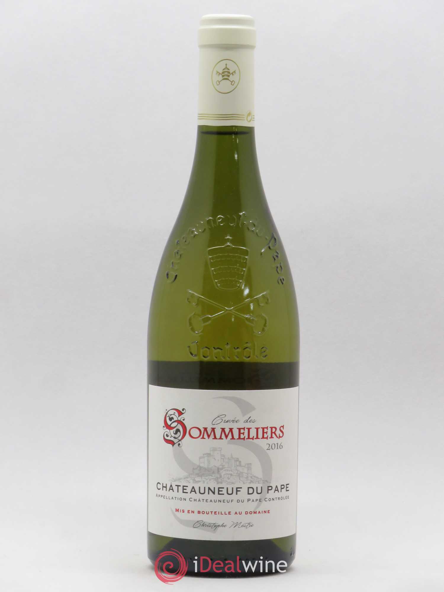 Châteauneuf-du-Pape Cuvée des Sommeliers Domaine Mestre 2016 - Posten von 1 Flasche - 0