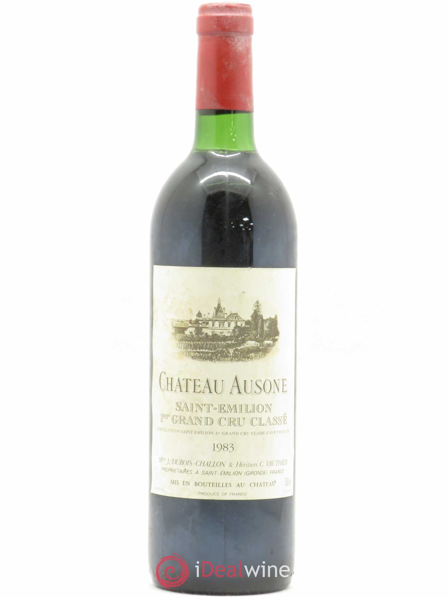 Château Ausone 1er Grand Cru Classé A 1983 - Lot de 1 bouteille - 0