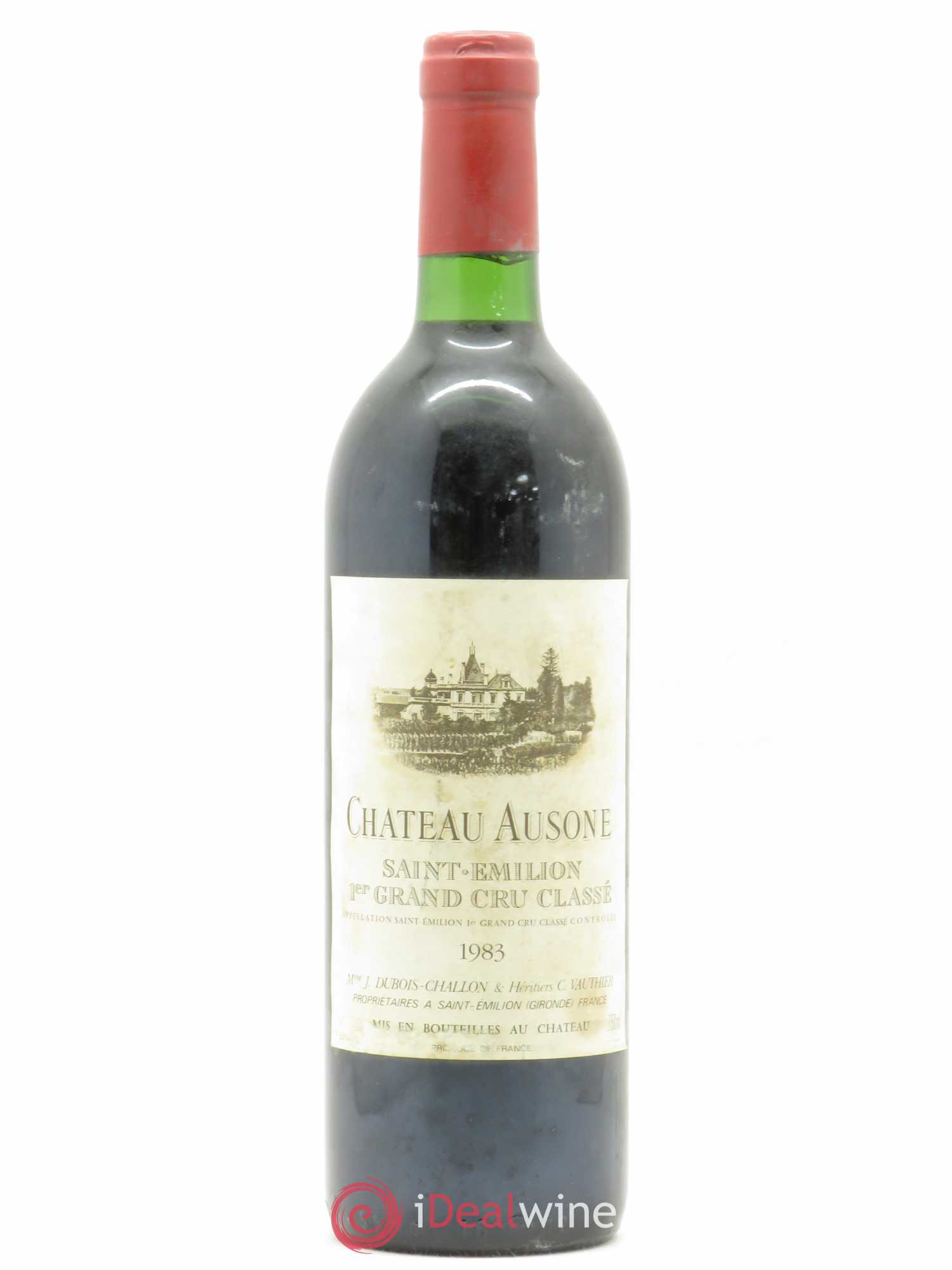 Château Ausone 1er Grand Cru Classé A 1983 - Lot de 1 bouteille - 0