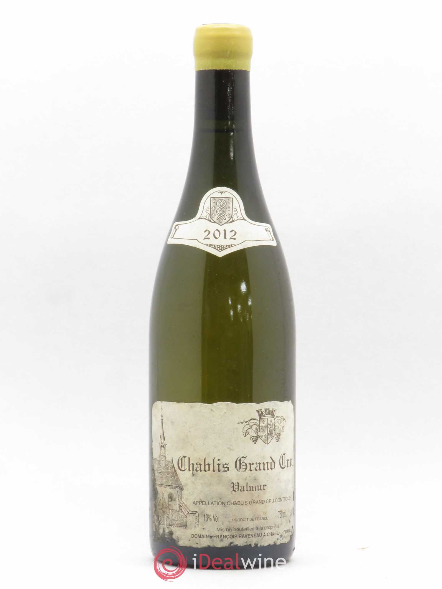 Chablis Grand Cru Valmur Raveneau (Domaine) 2012 - Lot de 1 bouteille - 0
