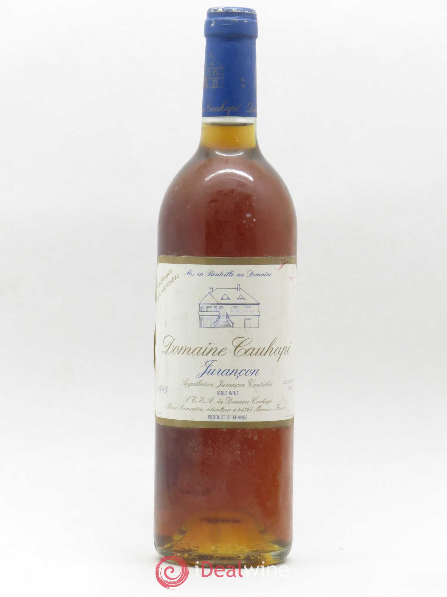 Jurançon Symphonie de novembre Cauhapé 1993 - Lot de 1 bouteille - 0