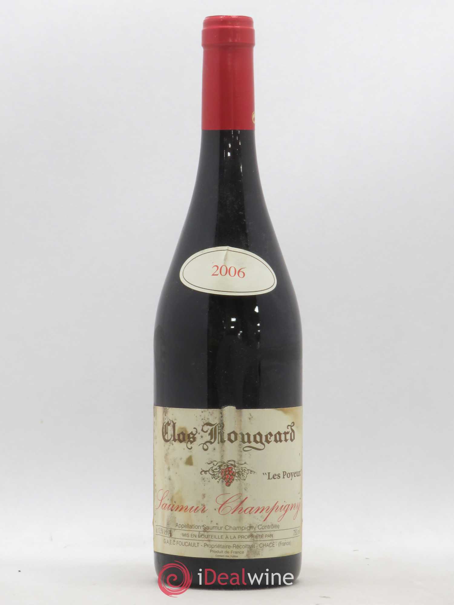 Saumur-Champigny Les Poyeux Clos Rougeard 2006 - Lot de 1 bouteille - 0