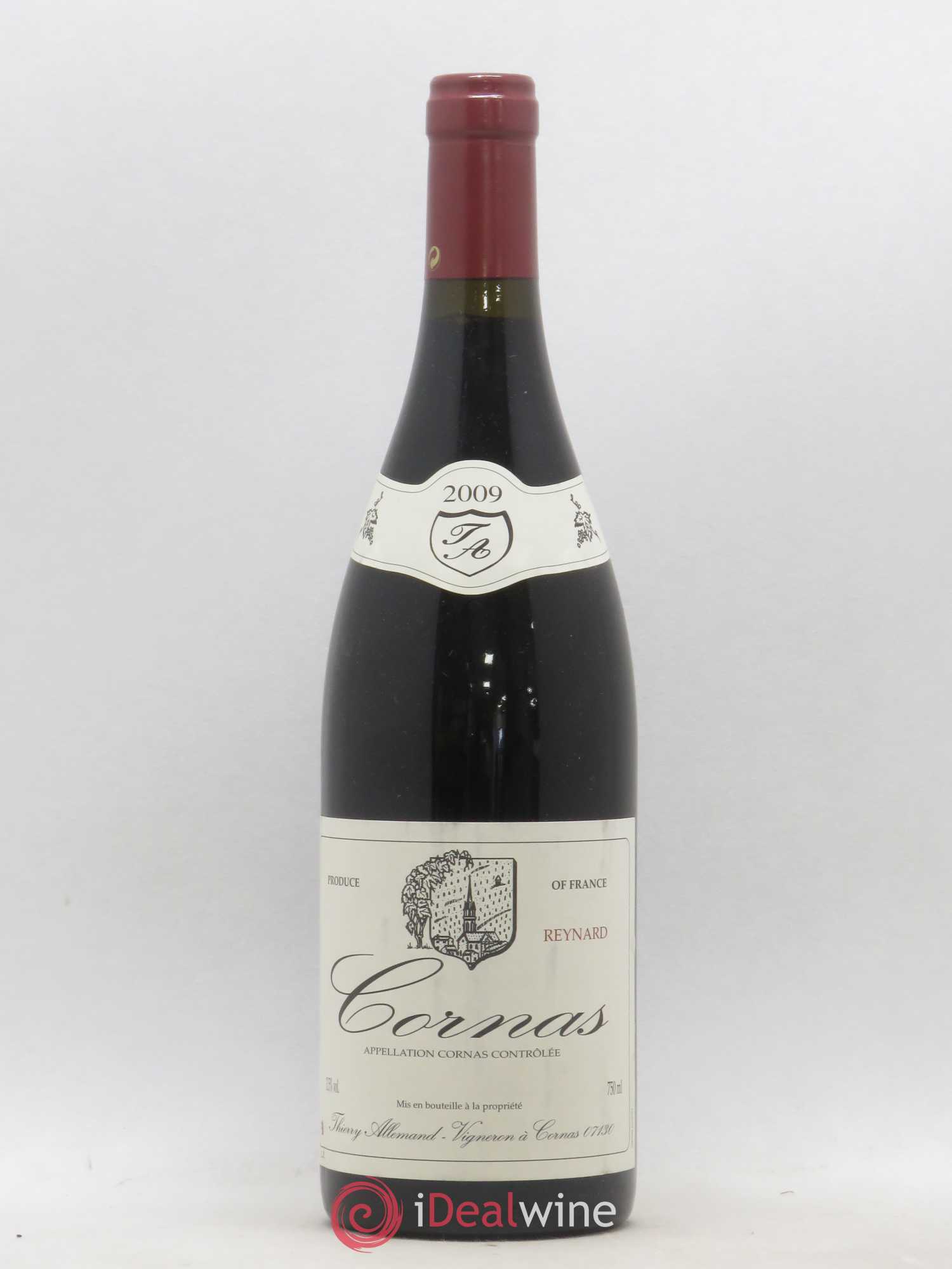 Cornas Reynard Thierry Allemand 2009 - Lot de 1 bouteille - 0