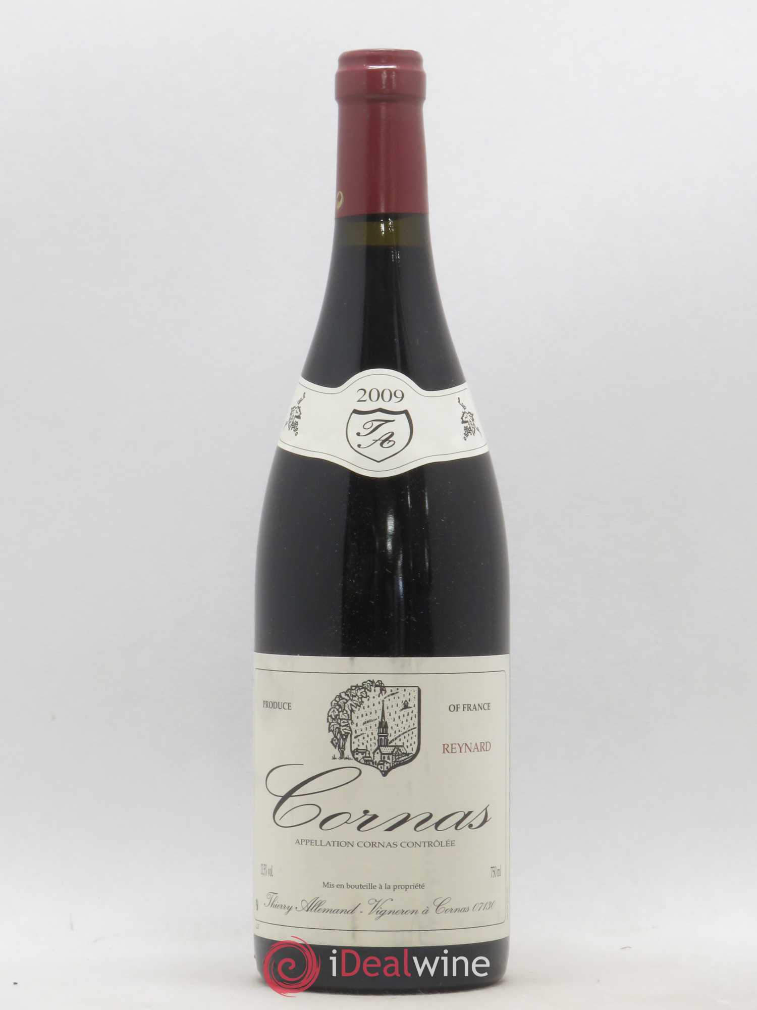 Cornas Reynard Thierry Allemand 2009 - Lot de 1 bouteille - 0