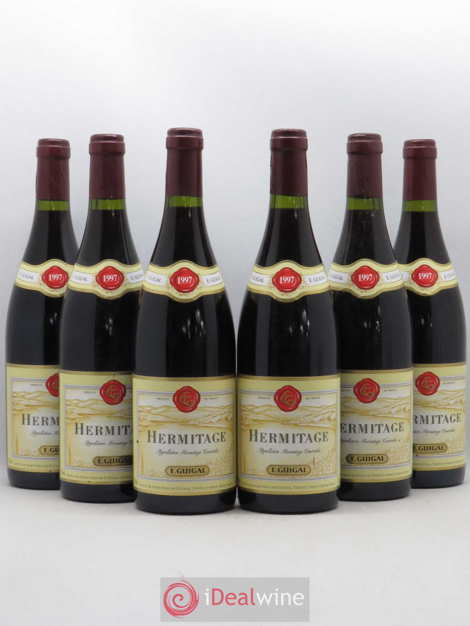 Hermitage Guigal 1997 - Lot de 6 bouteilles - 0