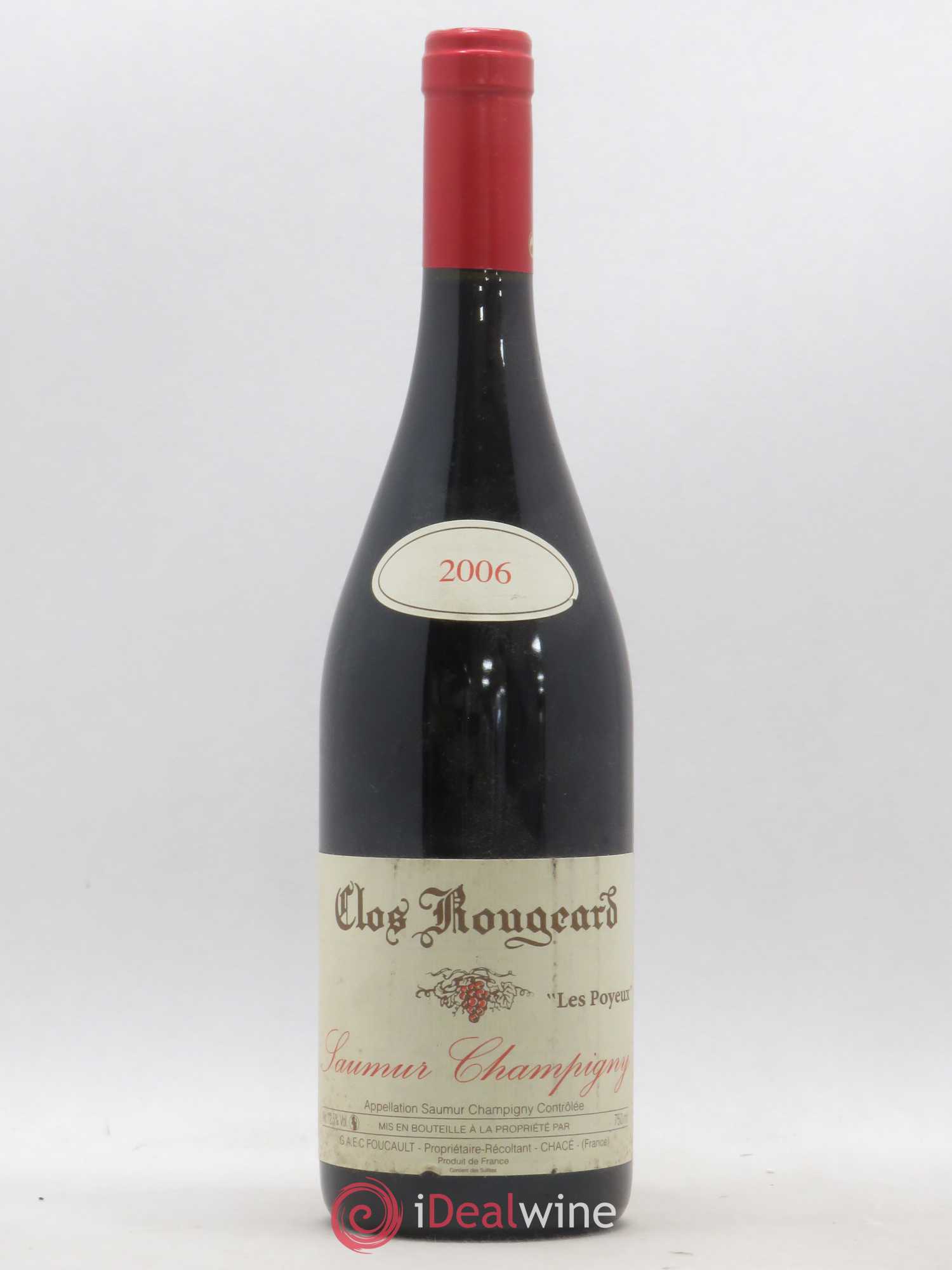 Saumur-Champigny Les Poyeux Clos Rougeard 2006 - Lot de 1 bouteille - 0