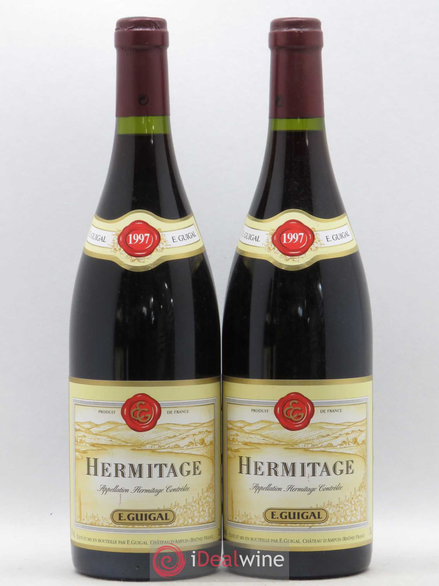 Hermitage Guigal 1997 - Lot de 2 bouteilles - 0