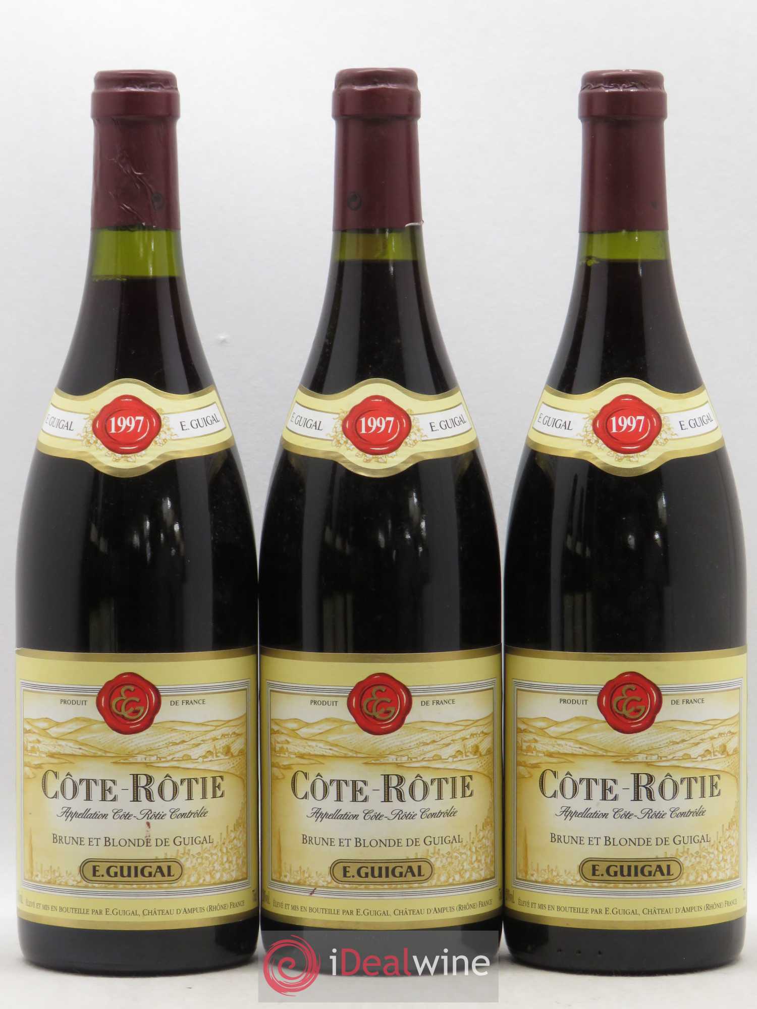 Côte-Rôtie Côtes Brune et Blonde Guigal 1997 - Lot de 6 bouteilles - 2