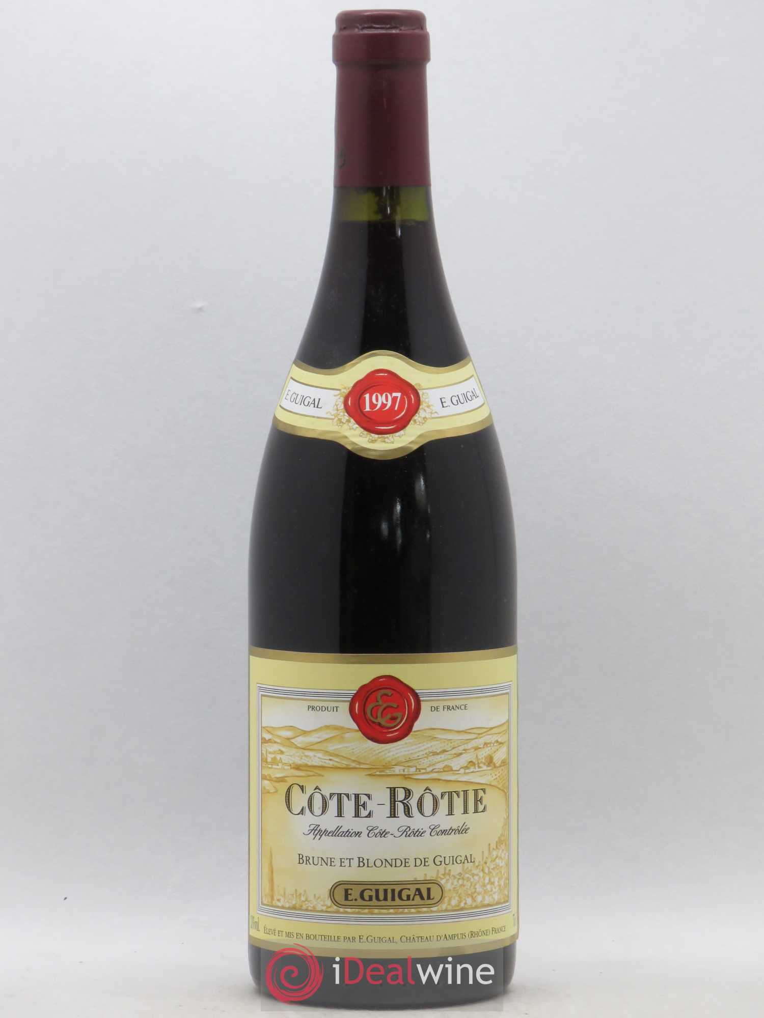 Côte-Rôtie Côtes Brune et Blonde Guigal 1997 - Lot de 1 bouteille - 0