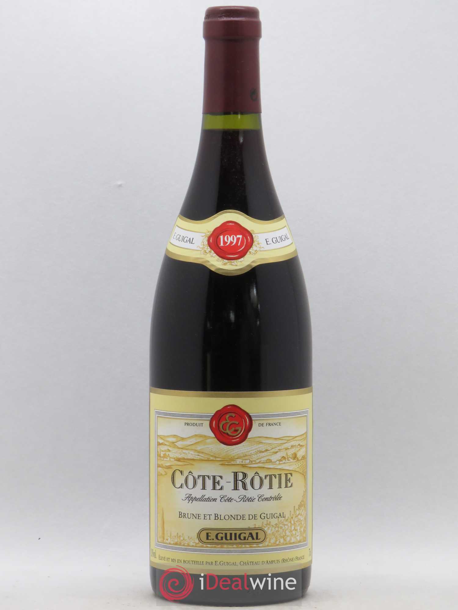 Côte-Rôtie Côtes Brune et Blonde Guigal 1997 - Lot de 1 bouteille - 0