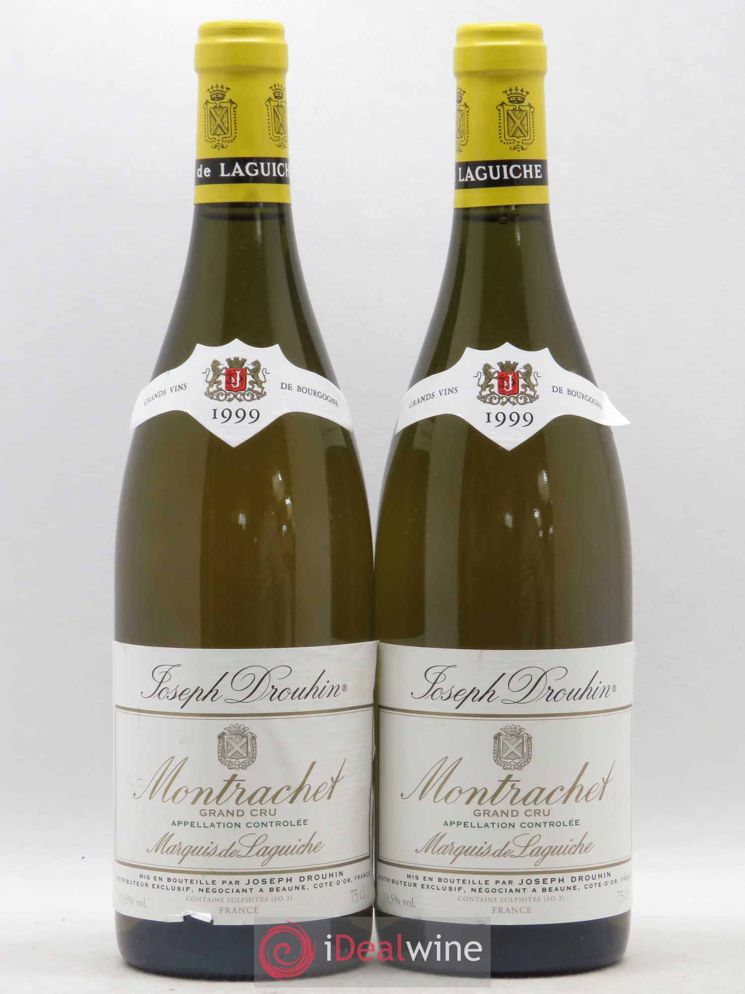 Montrachet Grand Cru Marquis de Laguiche Joseph Drouhin 1999 - Lot de 2 bouteilles - 0