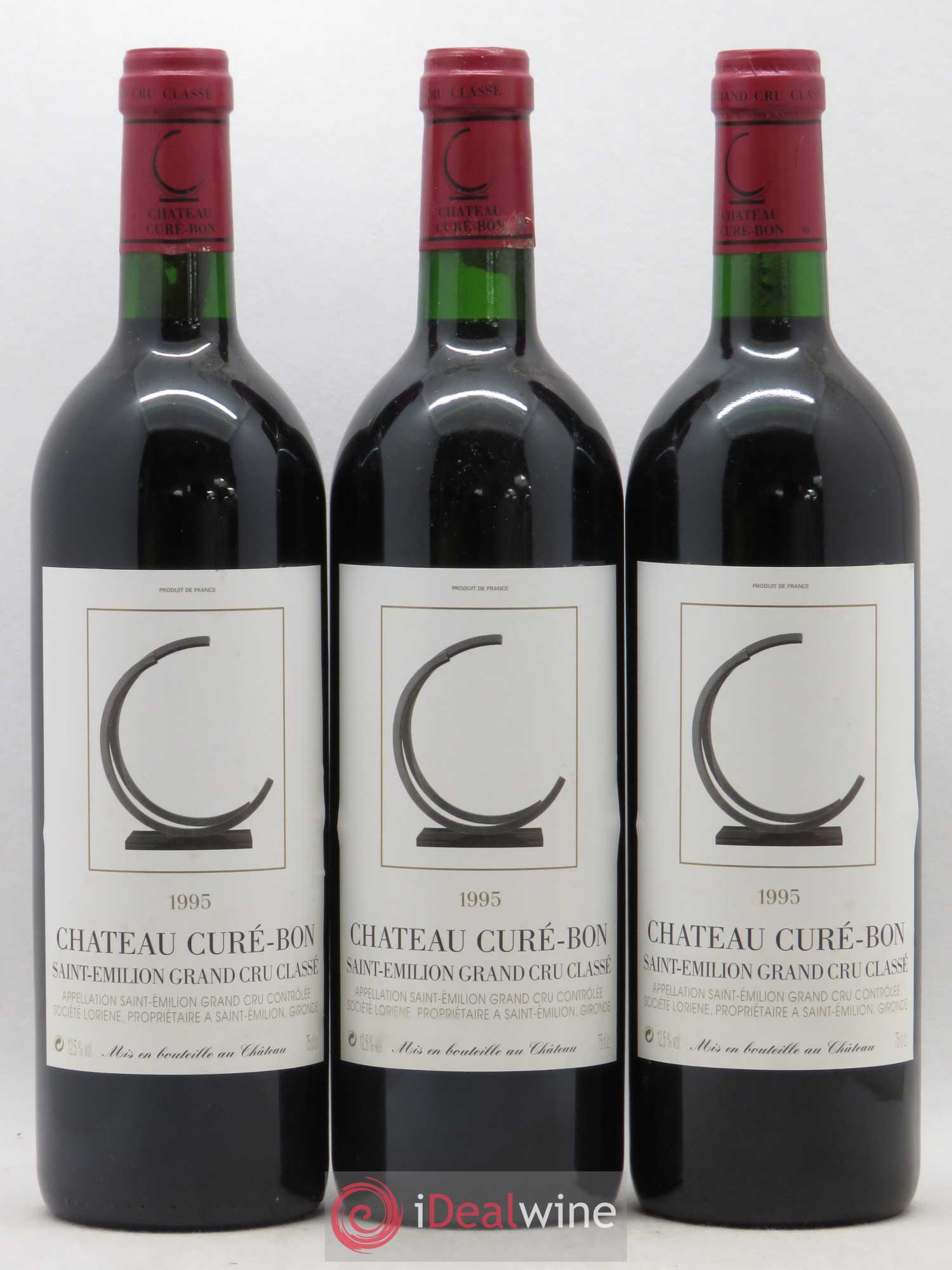 Château Curé Bon 1995 - Lot de 12 bouteilles - 2