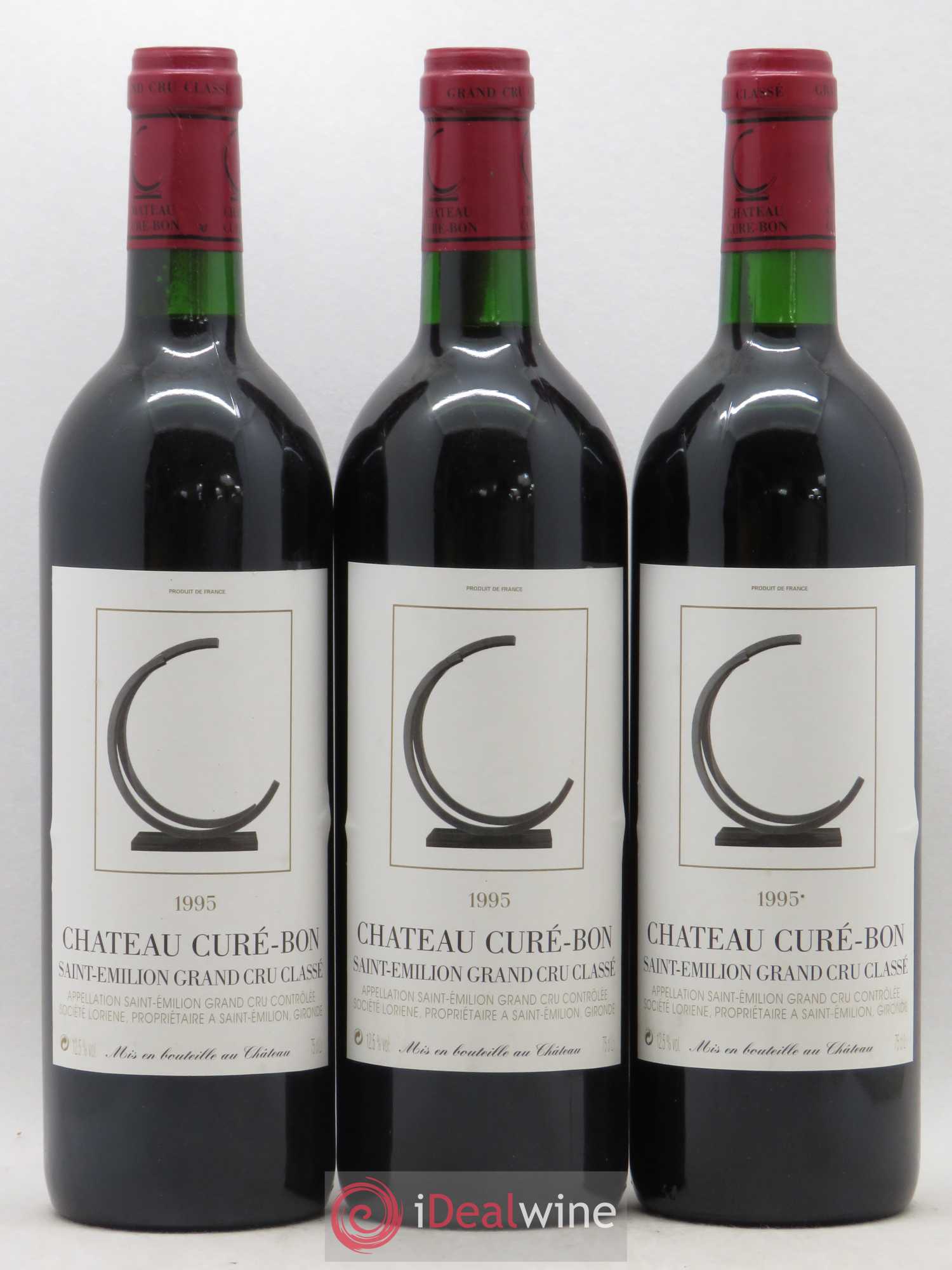 Château Curé Bon 1995 - Lot de 12 bouteilles - 4