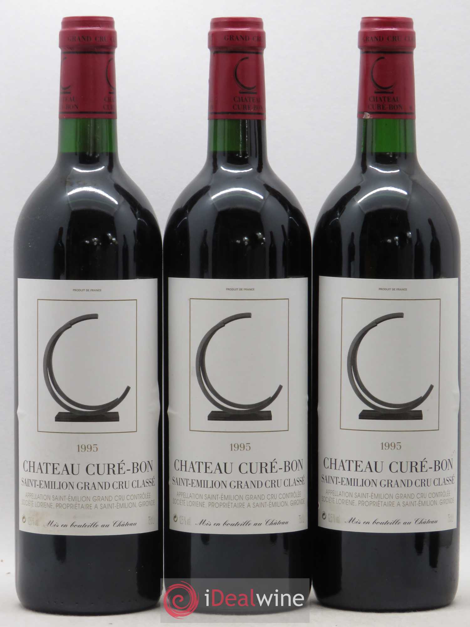 Château Curé Bon 1995 - Lot de 6 bouteilles - 1