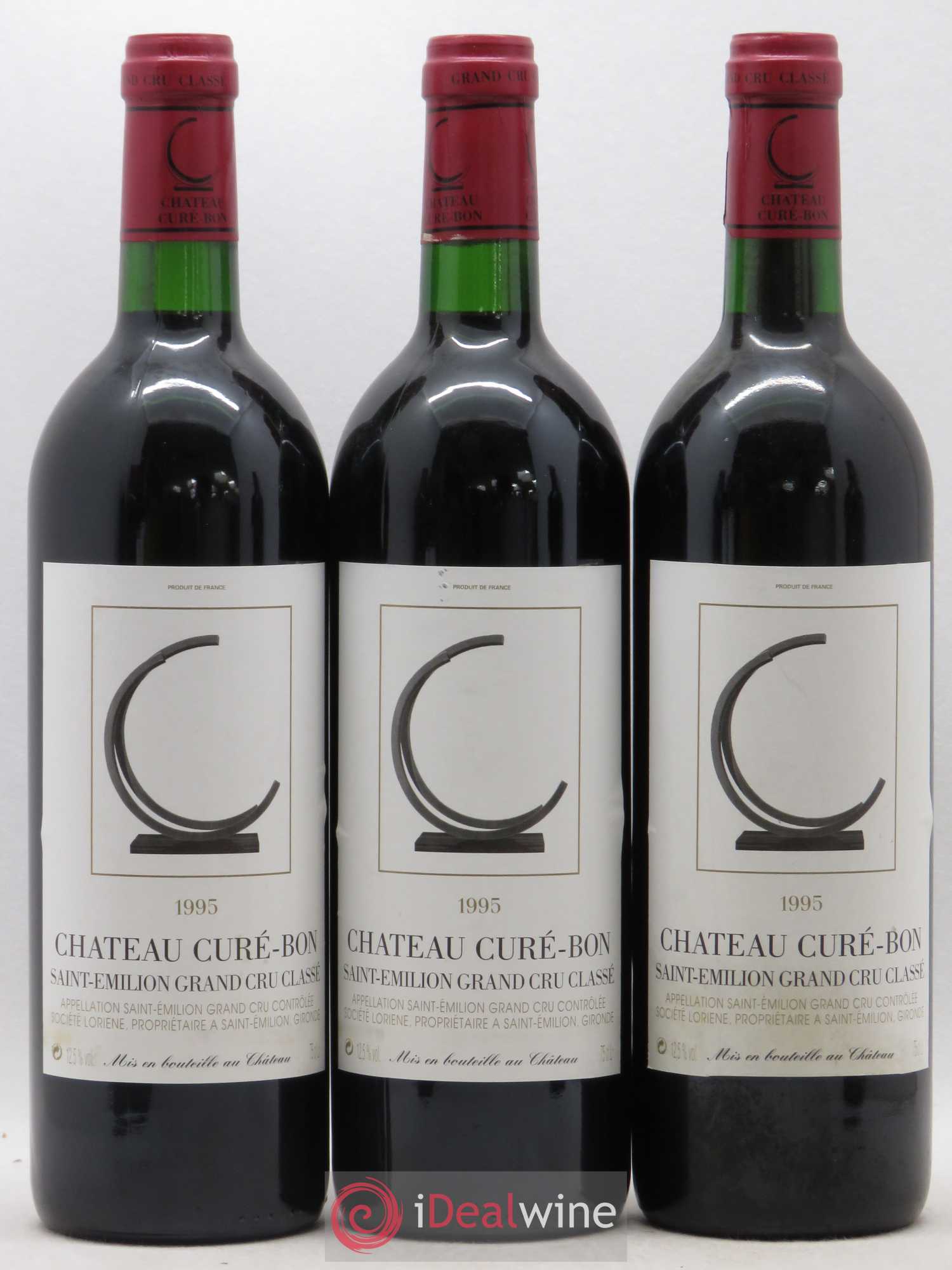 Château Curé Bon 1995 - Lot de 6 bouteilles - 2