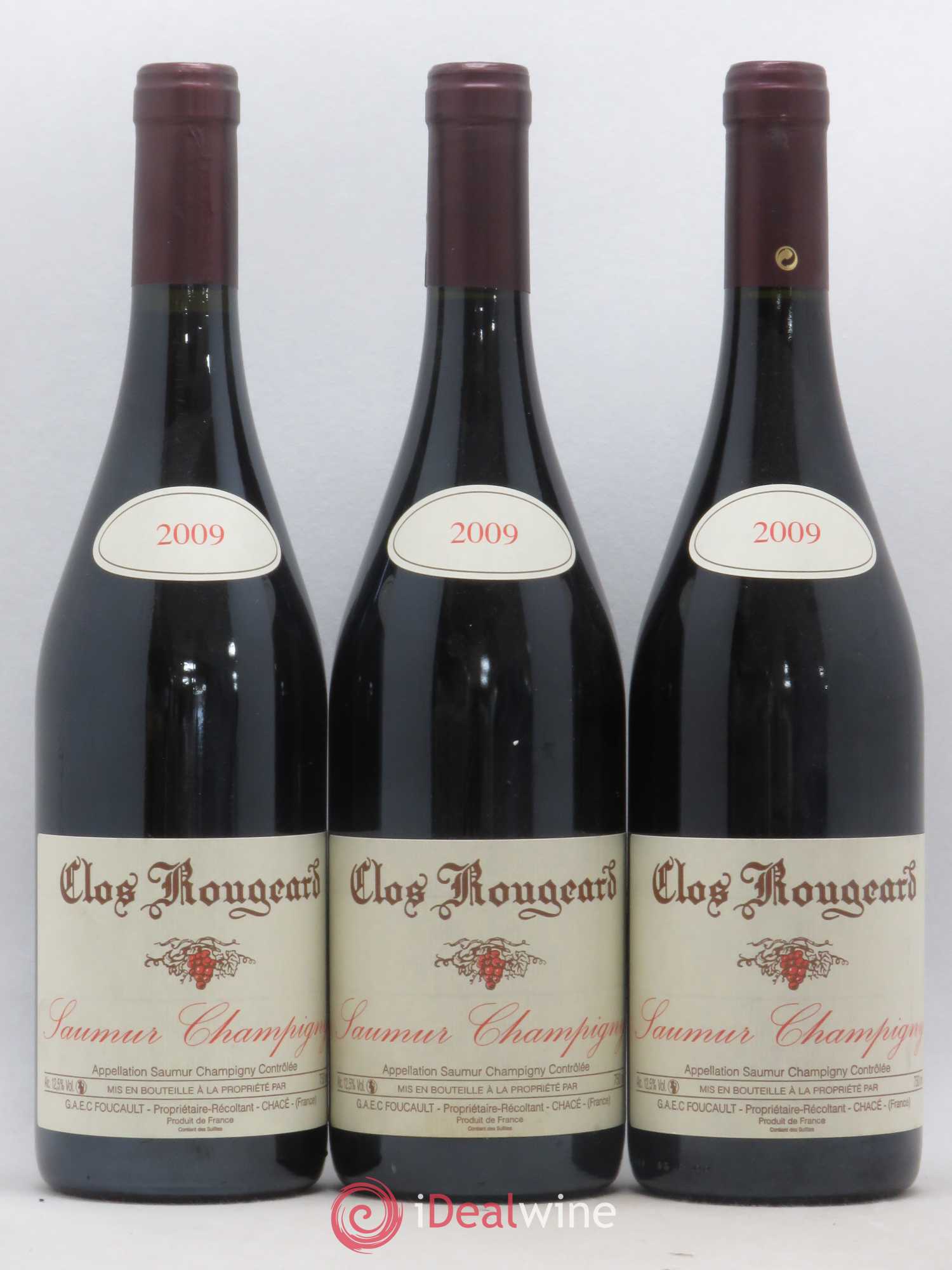 Saumur-Champigny Clos Rougeard 2009 - Lot de 3 bouteilles - 0