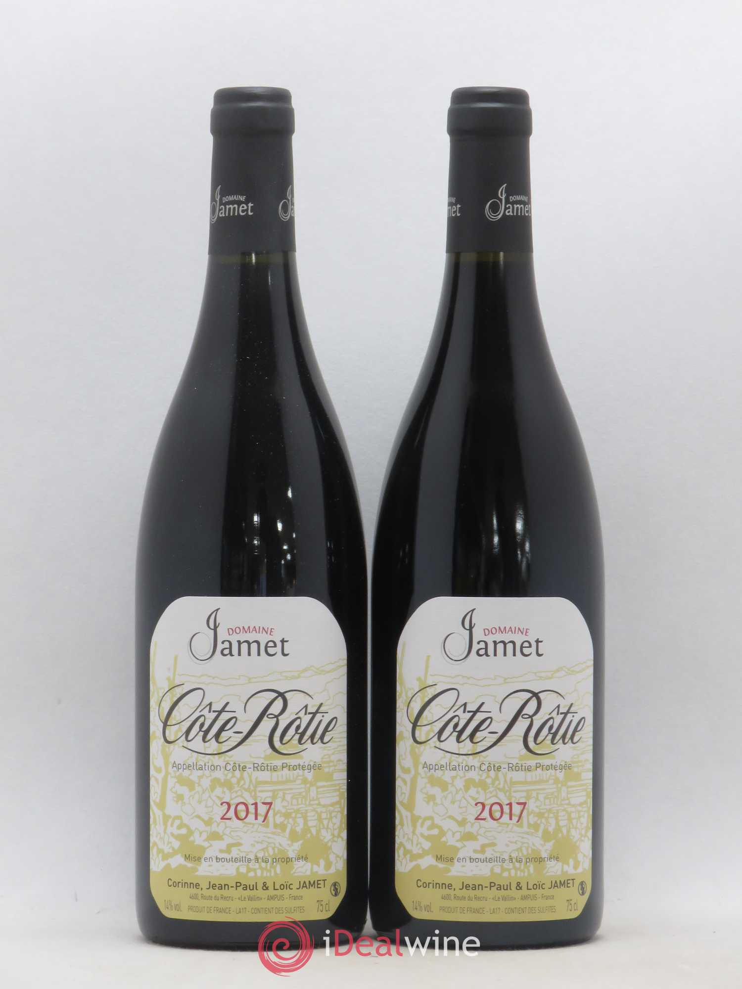 Côte-Rôtie Jamet (Domaine) 2017 - Lot de 2 bouteilles - 0