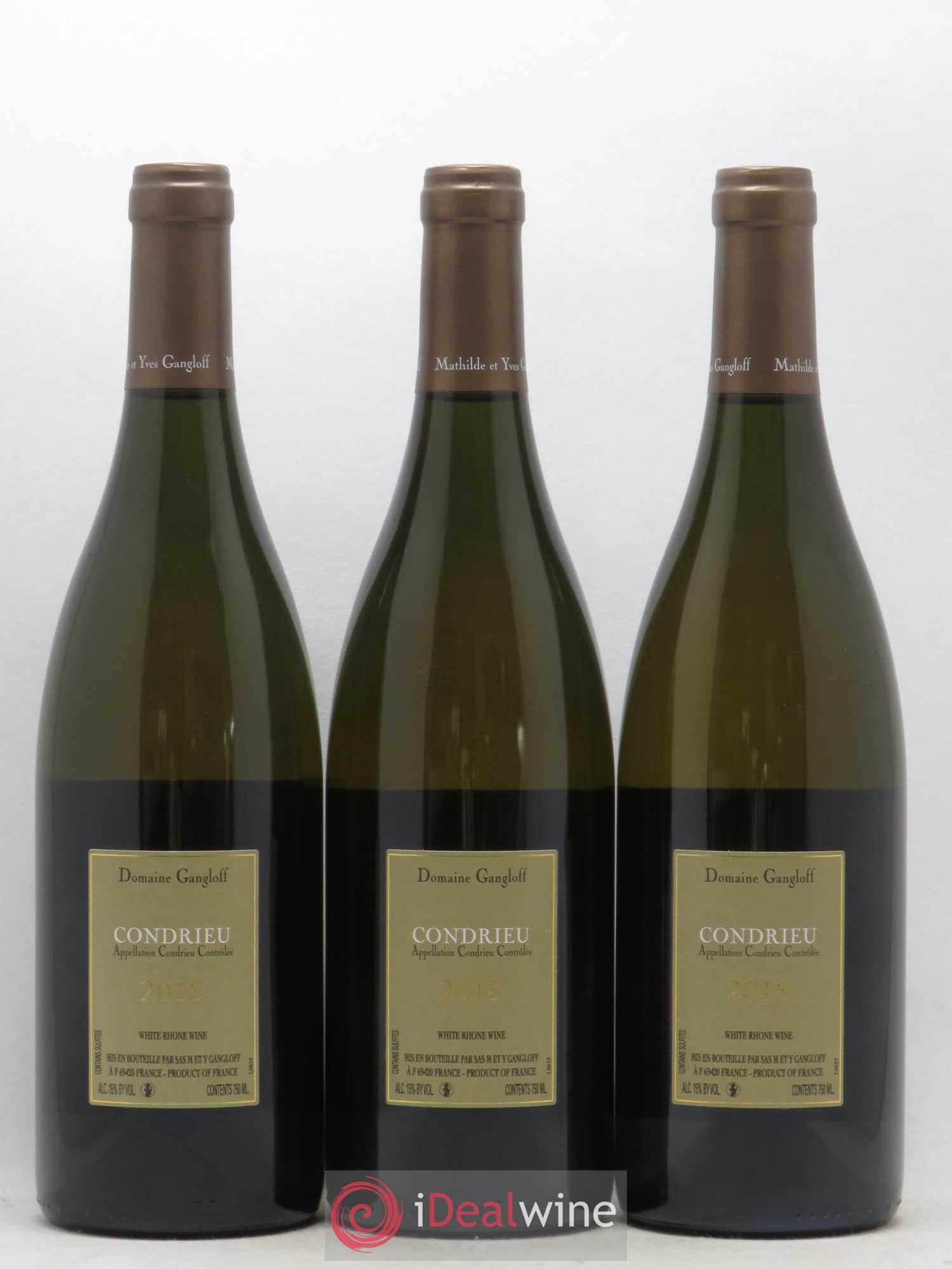 Condrieu Domaine Gangloff (Domaine) 2018 - Lot de 3 bouteilles - 1