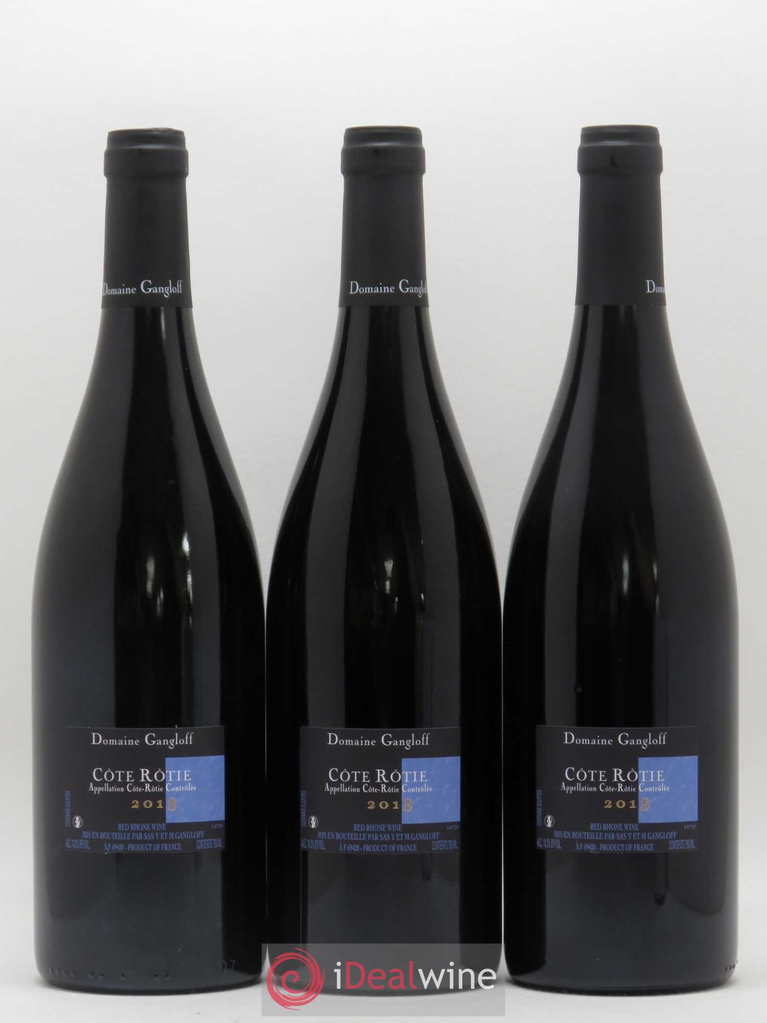 Côte-Rôtie La Barbarine Gangloff (Domaine) 2018 - Lot de 3 bouteilles - 1