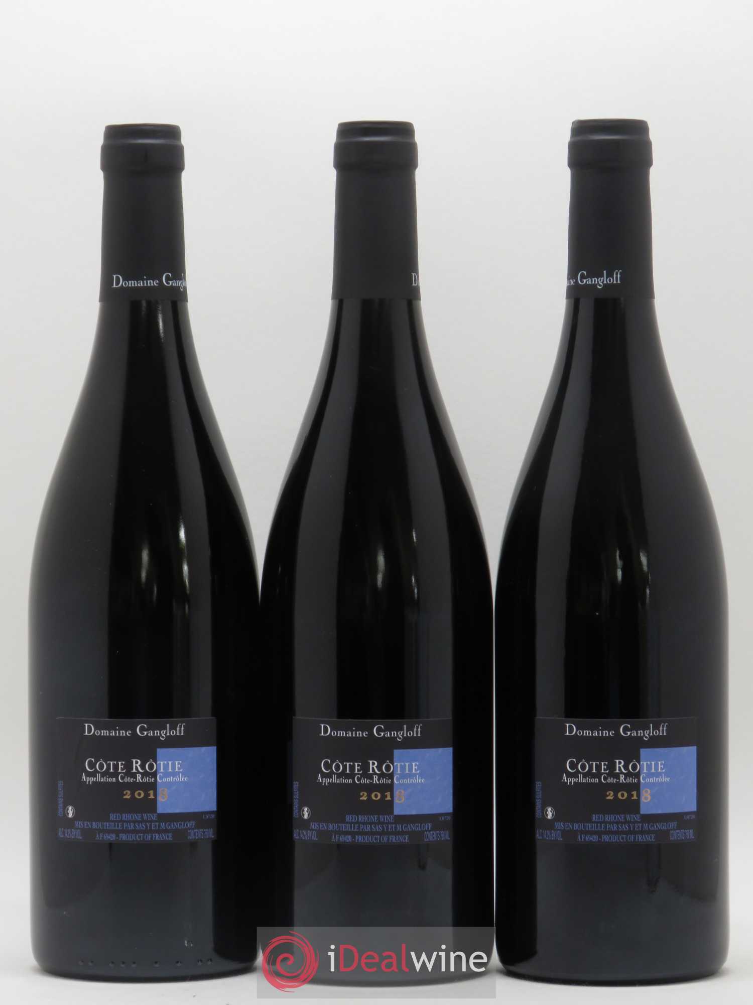 Côte-Rôtie La Barbarine Gangloff (Domaine) 2018 - Lot de 3 bouteilles - 1