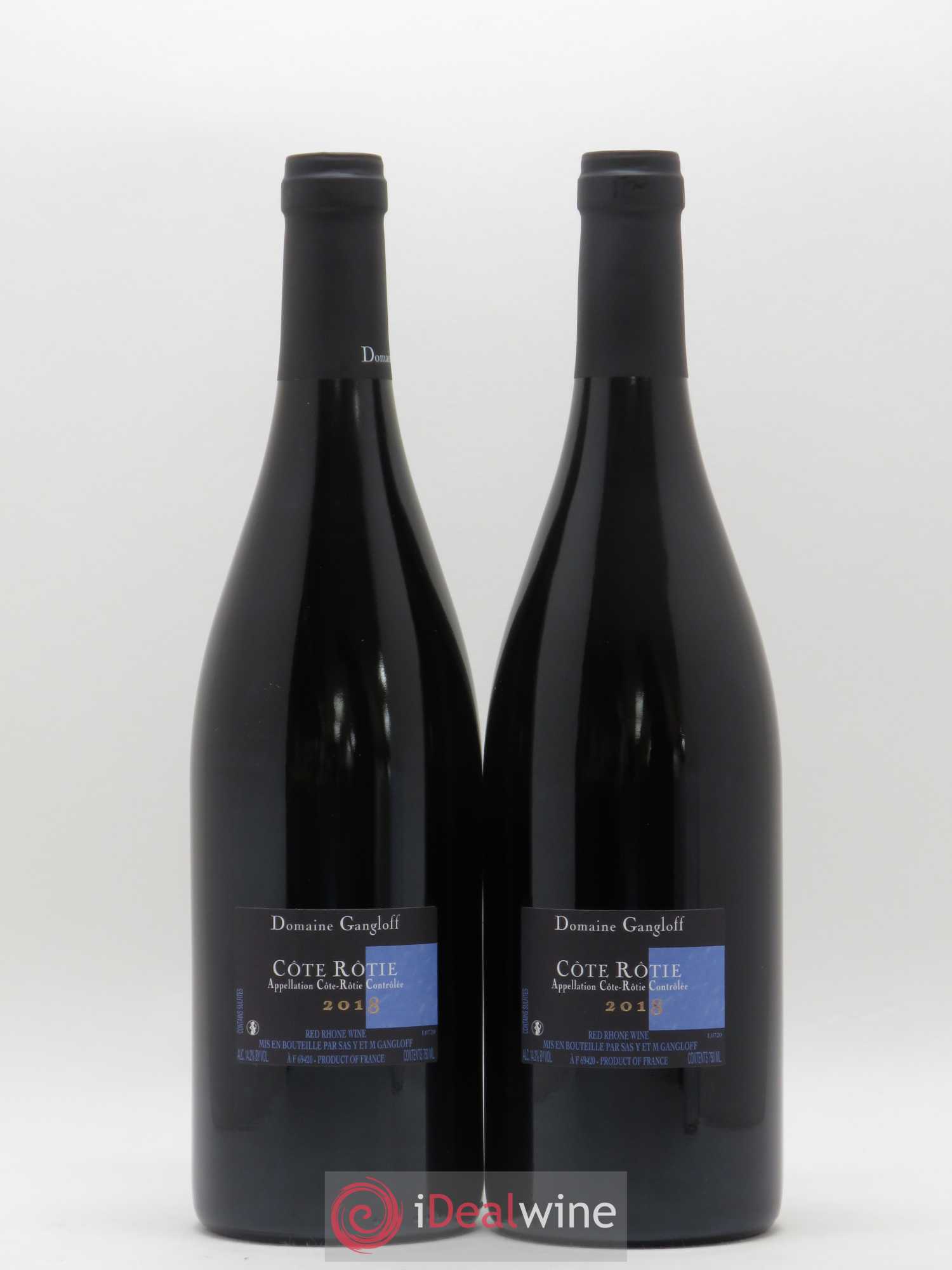 Côte-Rôtie La Barbarine Gangloff (Domaine) 2018 - Lot de 2 bouteilles - 1