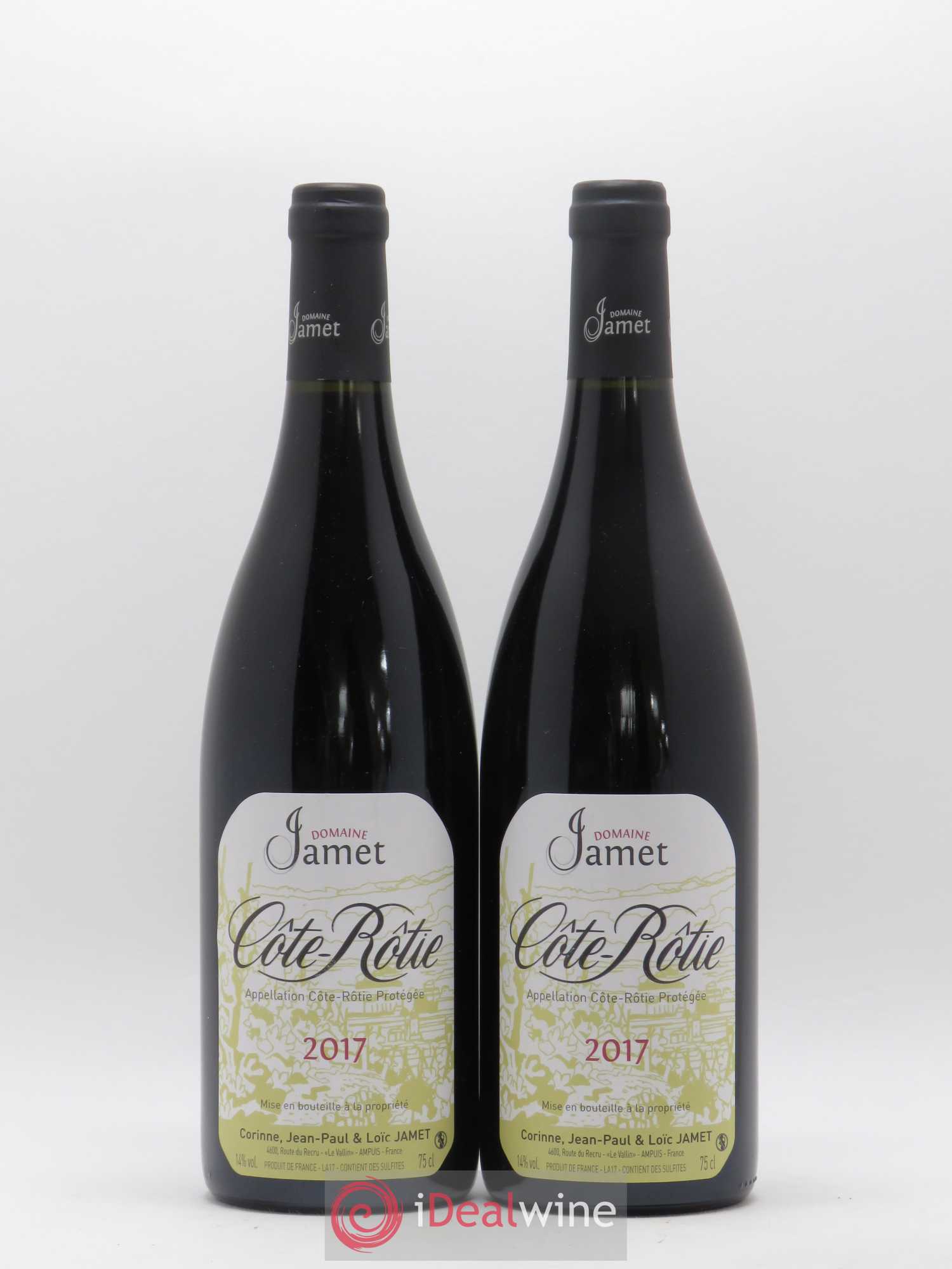 Côte-Rôtie Jamet (Domaine) 2017 - Lot de 2 bouteilles - 0
