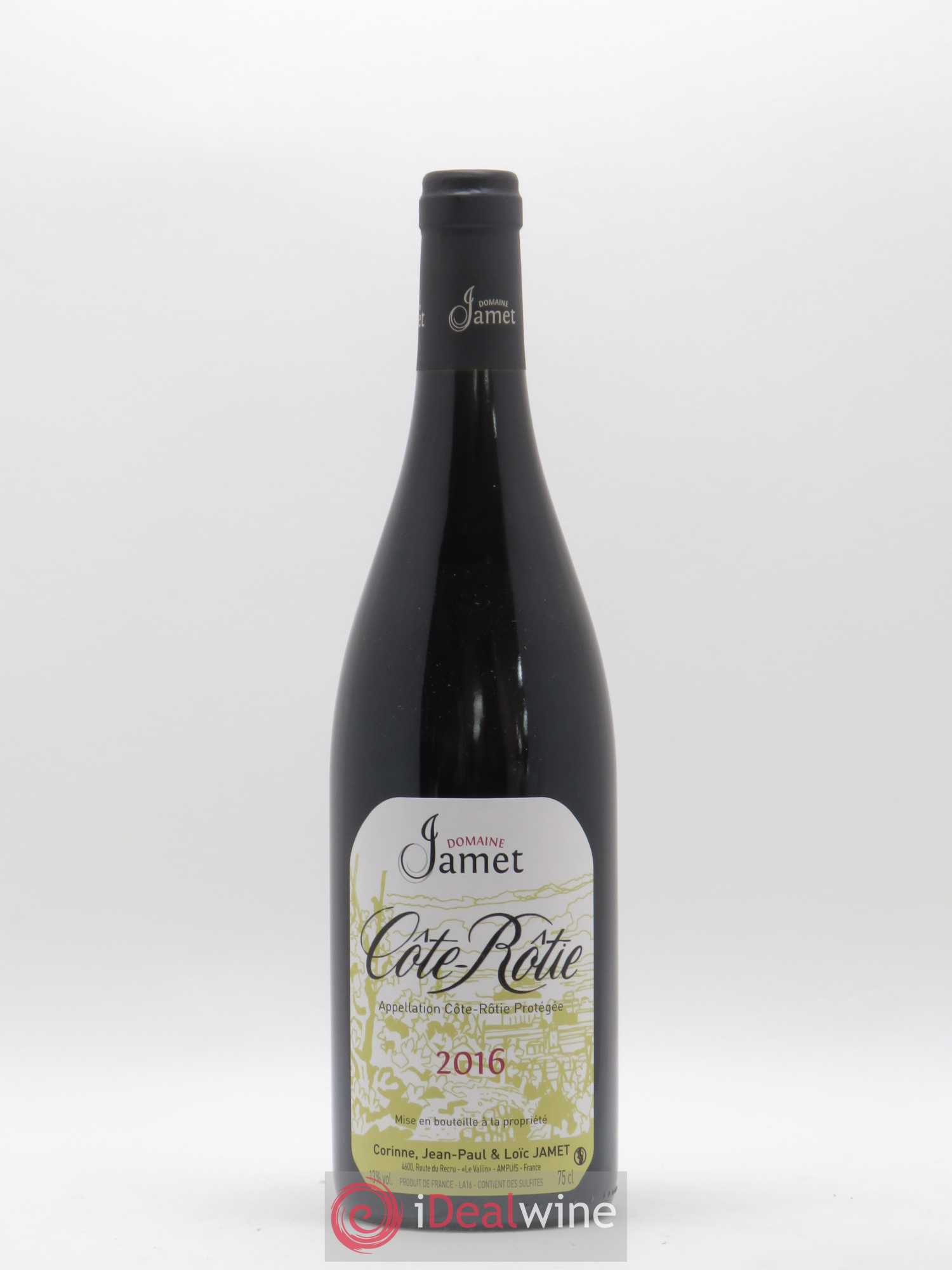 Côte-Rôtie Jamet (Domaine) 2016 - Lot de 1 bouteille - 0