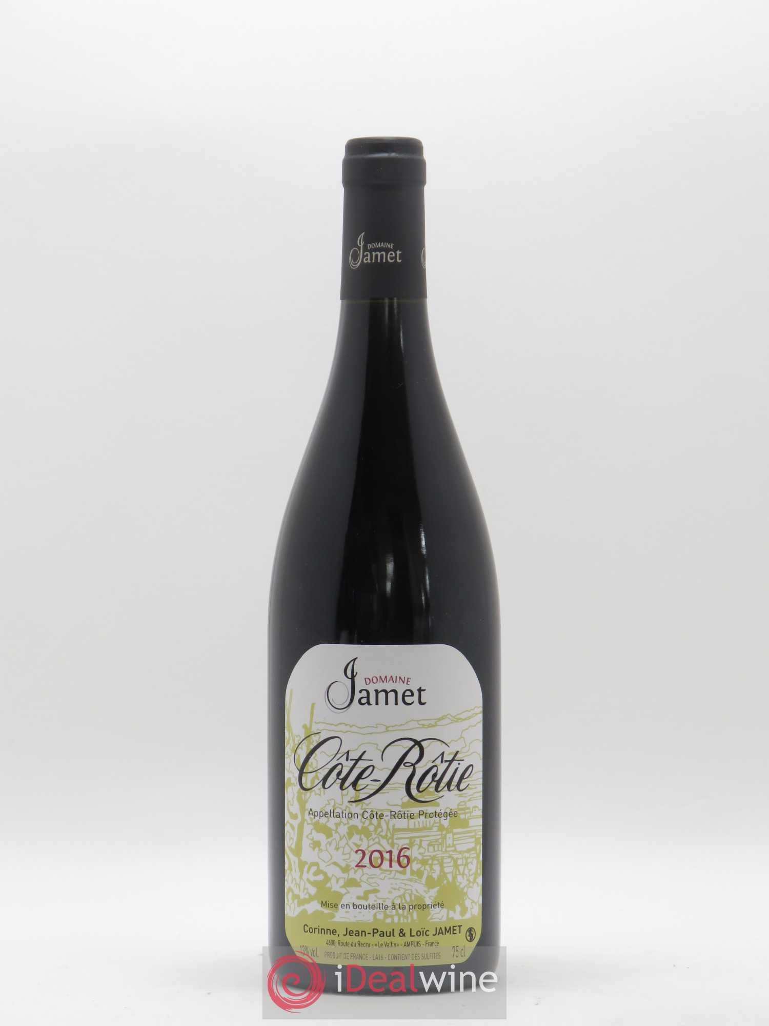 Côte-Rôtie Jamet (Domaine) 2016 - Lot de 1 bouteille - 0