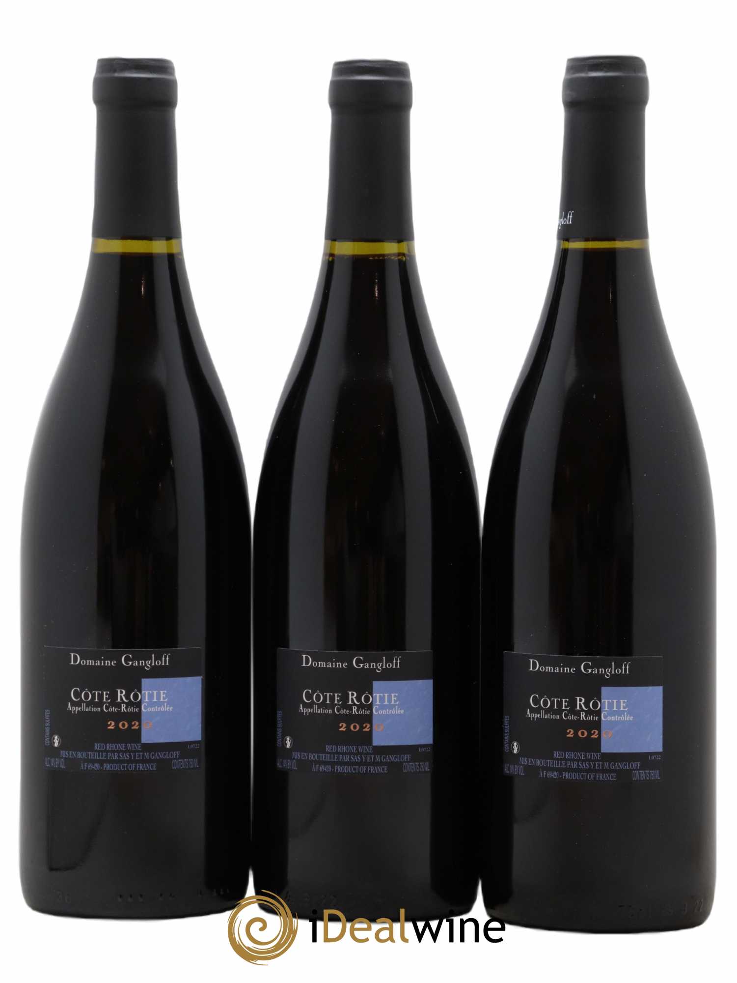 Côte-Rôtie La Barbarine Gangloff (Domaine) 2020 - Lot de 3 bouteilles - 1