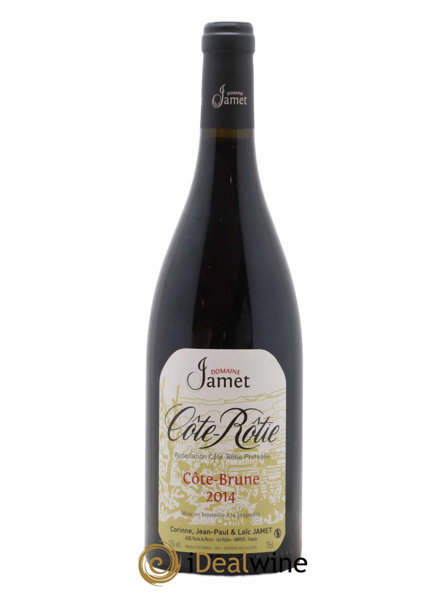 Côte-Rôtie Côte Brune Jamet (Domaine) 2014 - Lot de 1 bouteille - 0