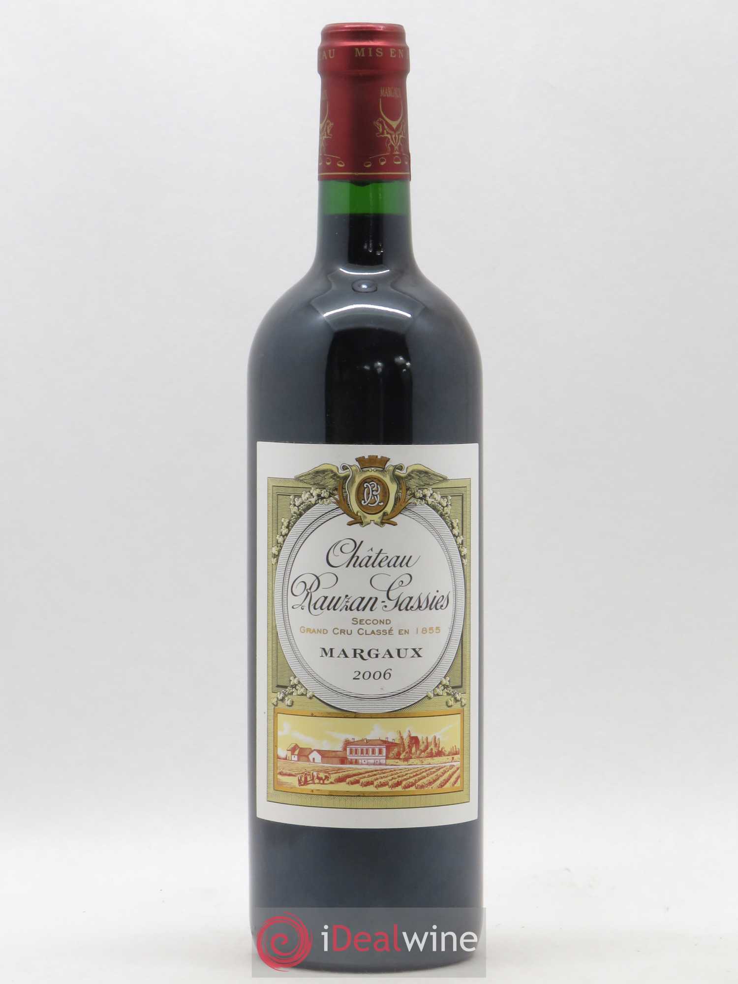 Château Rauzan-Gassies 2ème Grand Cru Classé 2006 - Lot de 1 bouteille - 0