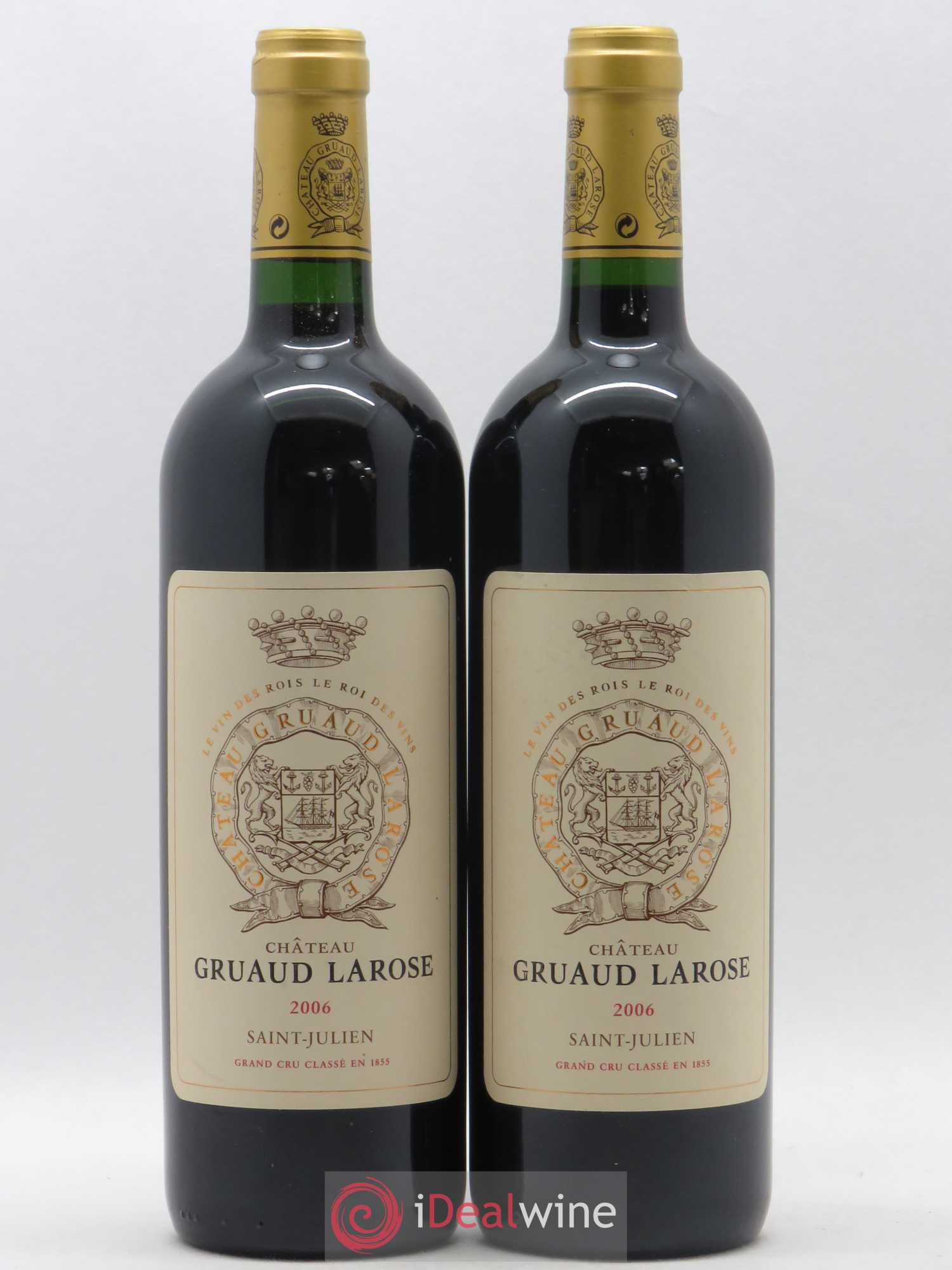 Château Gruaud Larose 2ème Grand Cru Classé 2006 - Lot de 2 bouteilles - 0