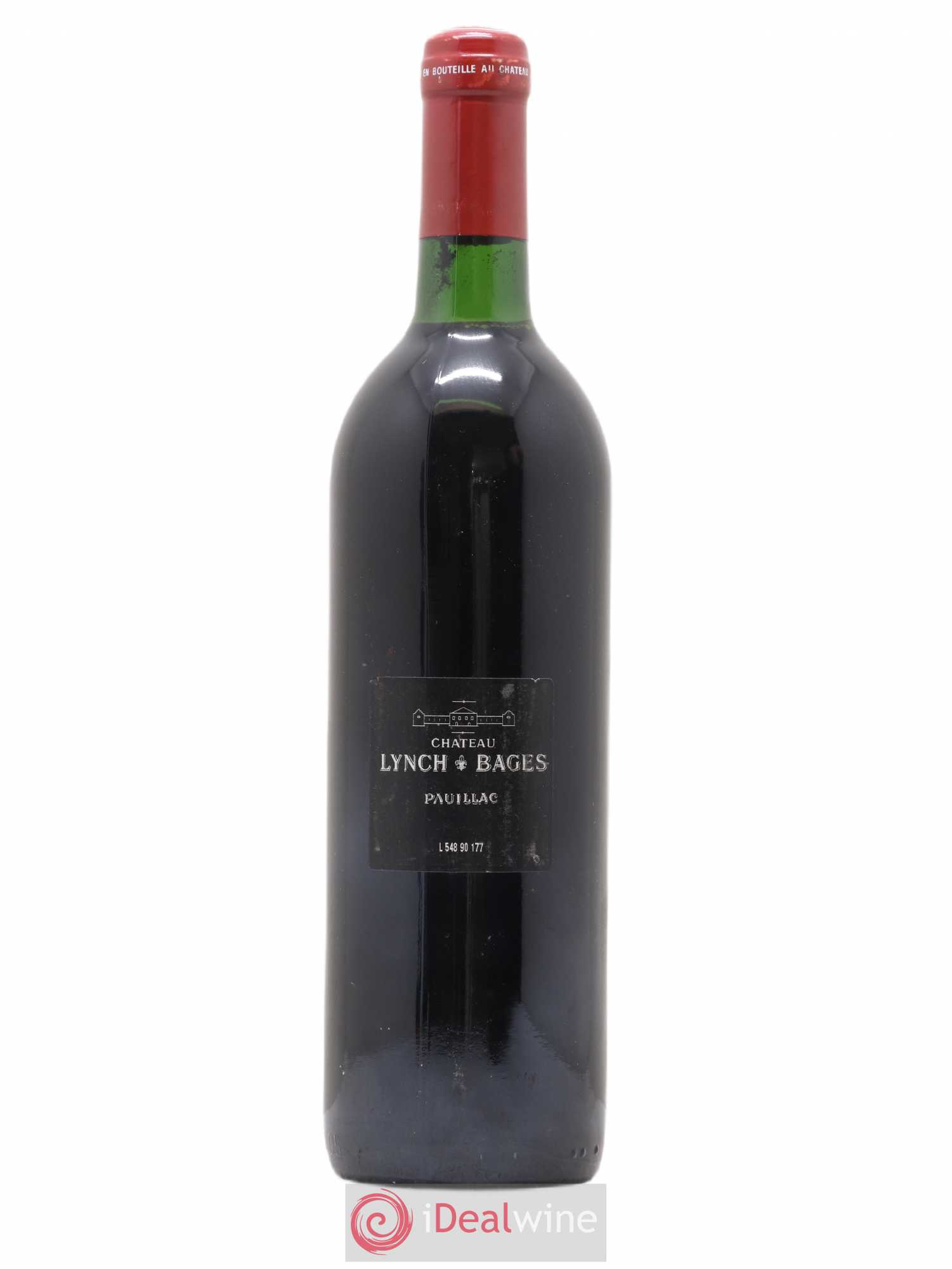 Château Lynch Bages 5ème Grand Cru Classé 1990 - Lot de 1 bouteille - 1