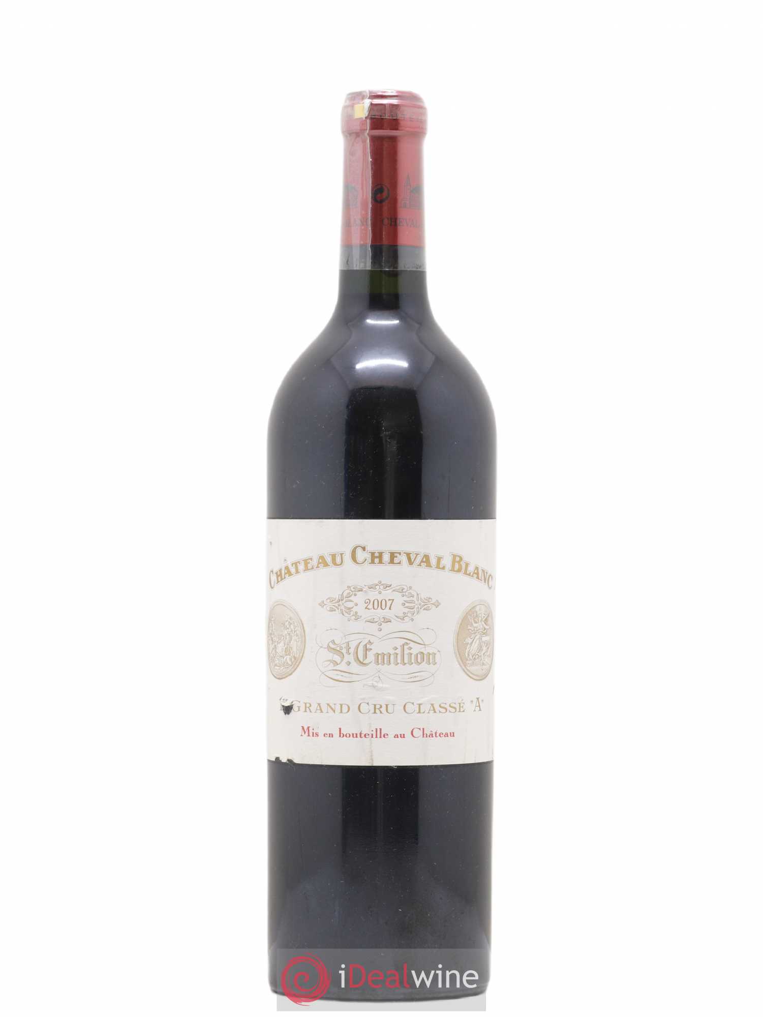 Château Cheval Blanc 1er Grand Cru Classé A 2007 - Lot de 1 bouteille - 0
