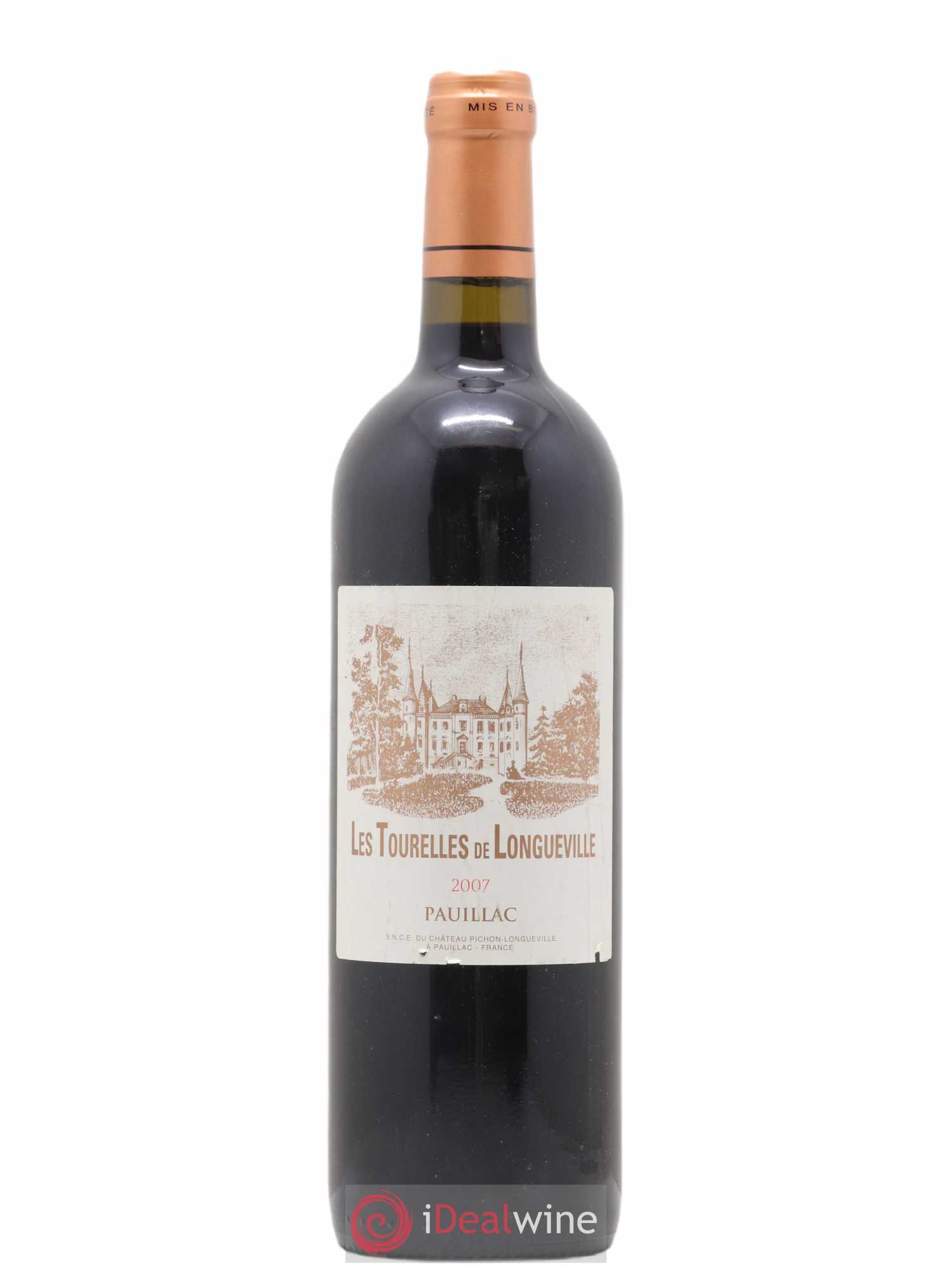 Les Tourelles de Longueville Second Vin 2007 - Lot de 1 bouteille - 0