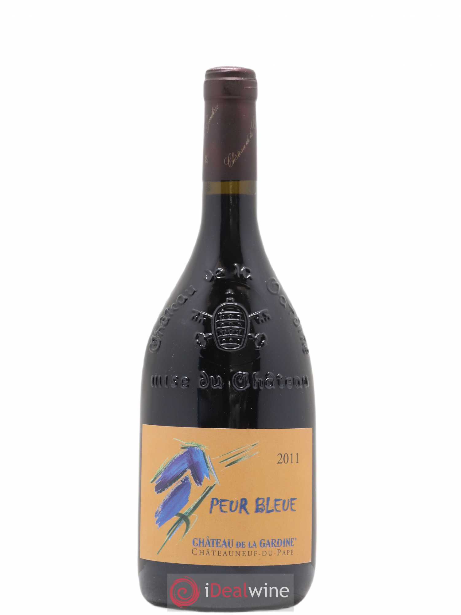 Châteauneuf-du-Pape Peur Bleue La Gardine 2011 - Posten von 1 Flasche - 0