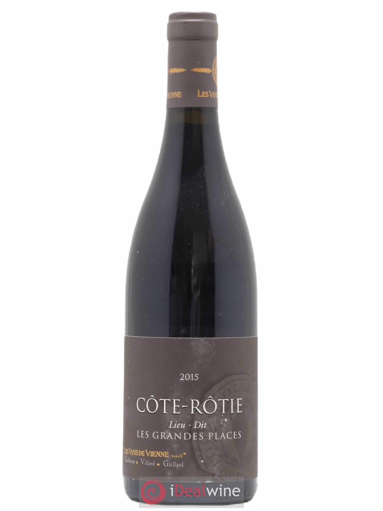 Côte-Rôtie Les Grandes Places Les Vins De Vienne 2015 - Posten von 1 Flasche - 0