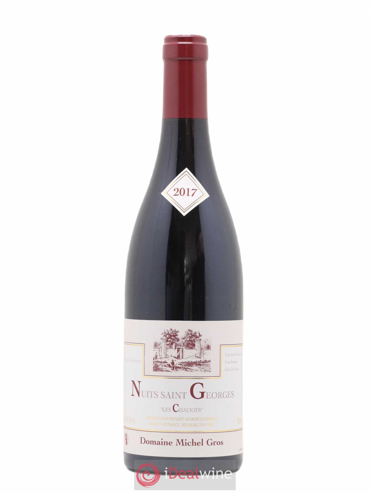 Nuits-Saint-Georges Les Chaliots Domaine Michel Gros 2017 - Posten von 1 Flasche - 0