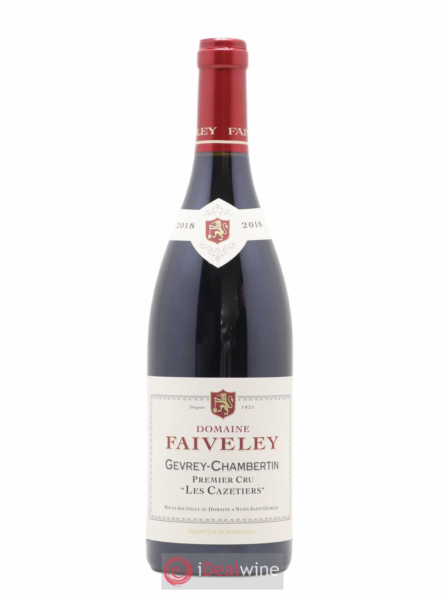 Gevrey-Chambertin 1er Cru Les Cazetiers Faiveley 2018 - Lot de 1 bouteille - 0