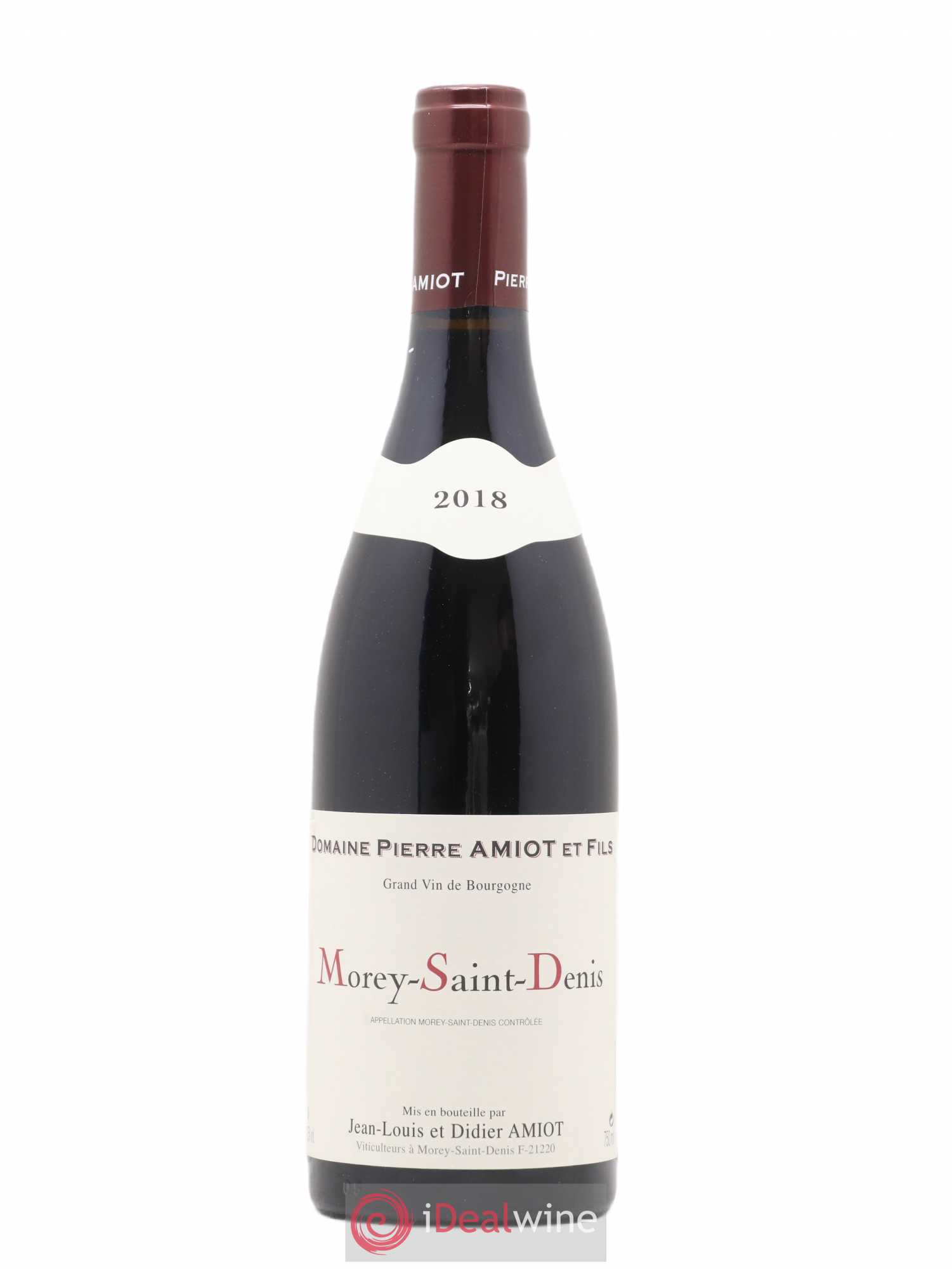 Morey-Saint-Denis Domaine Pierre Amiot & Fils 2018 - Posten von 1 Flasche - 0