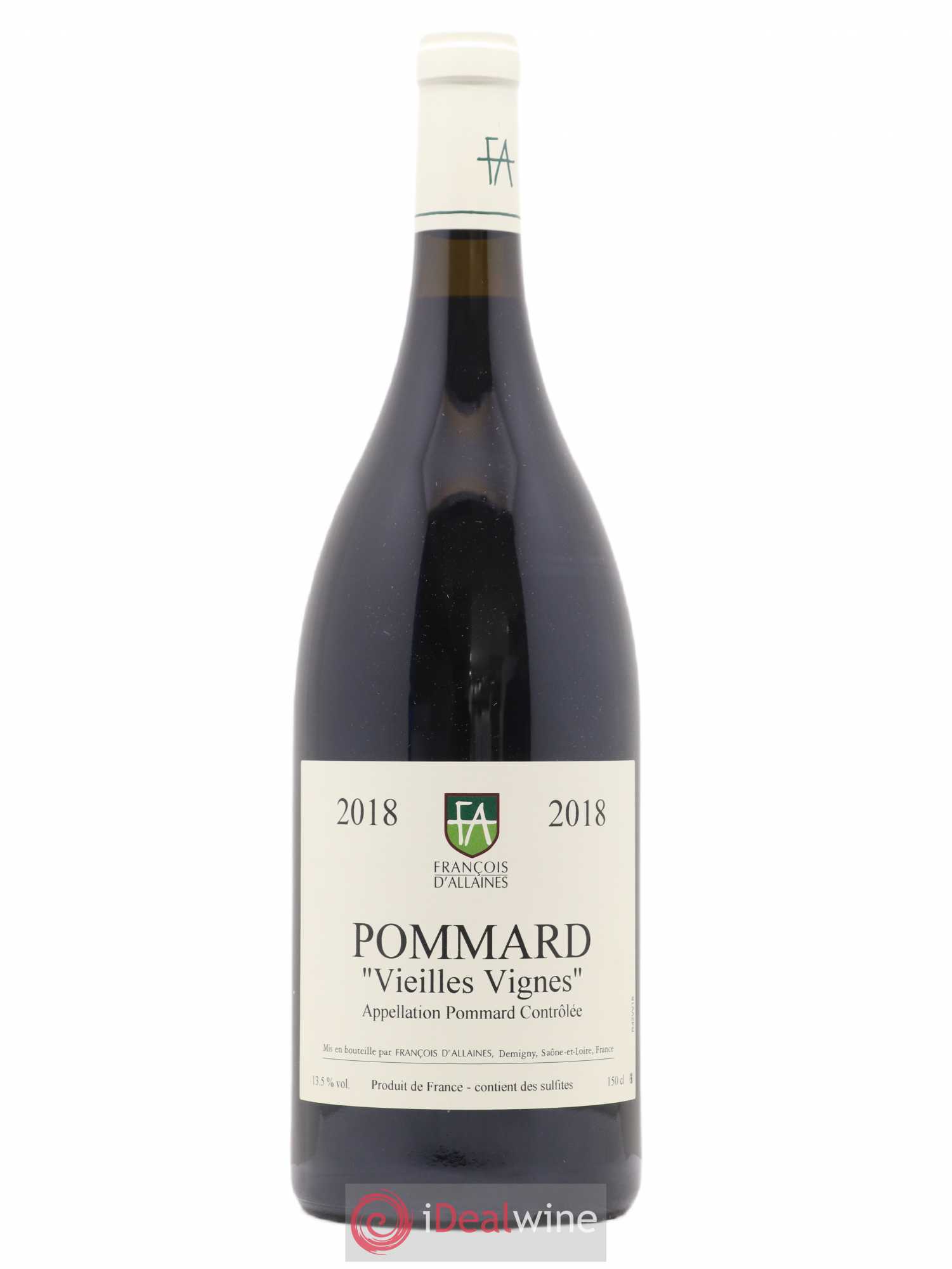 Pommard Vieilles Vignes François D'Allaines 2018 - Lot de 1 magnum - 0