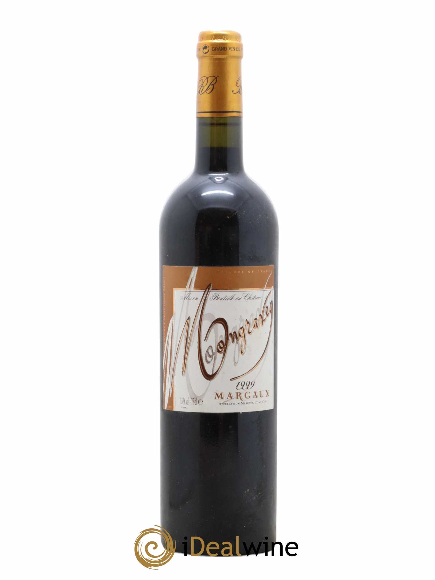 Bordeaux Margaux Château Mongravey 1999 - Lot de 1 bouteille - 0