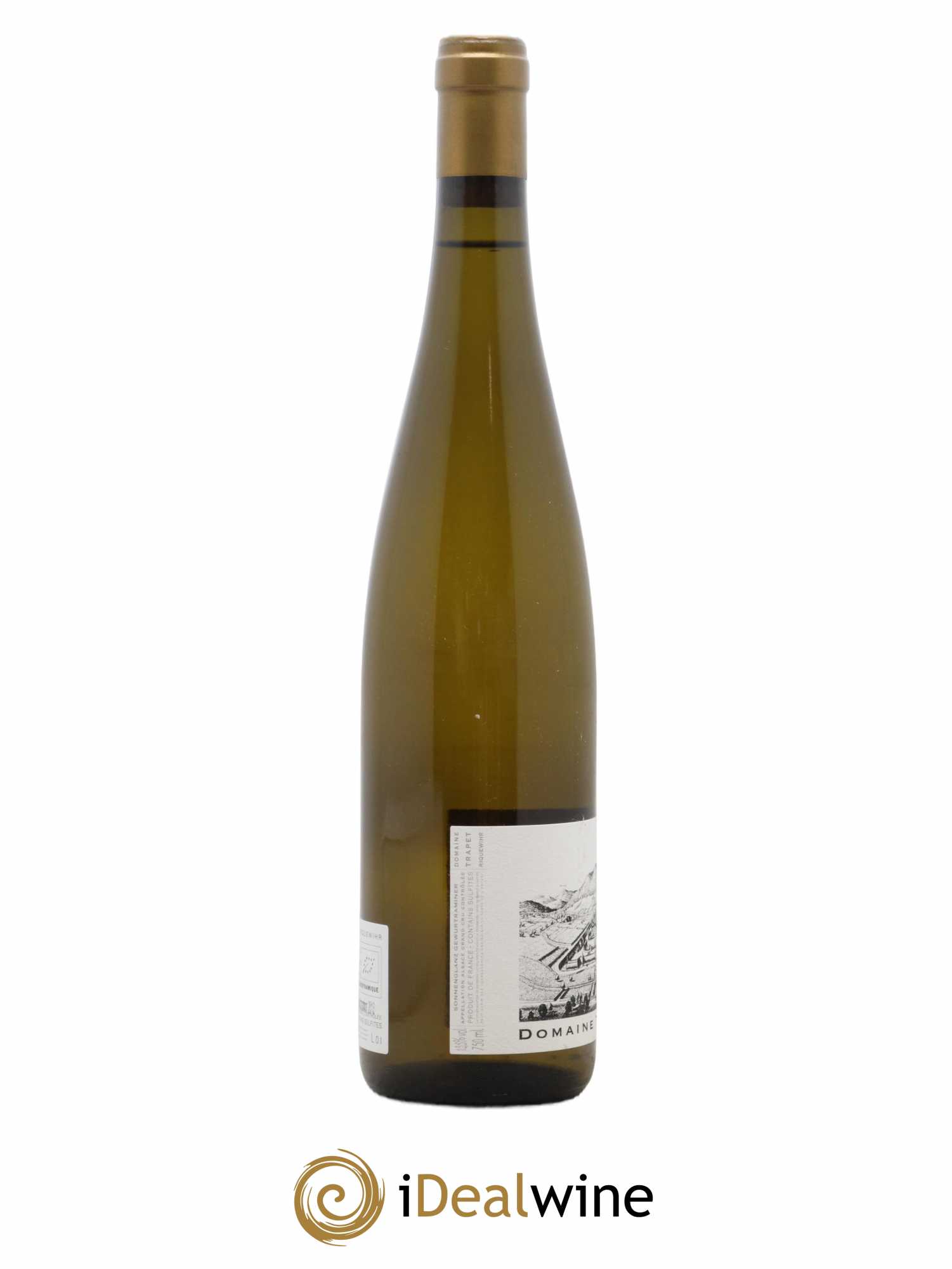Alsace Gewurztraminer Grand Cru Sonnenglanz Domaine Trapet 2013 - Lot de 1 bouteille - 2
