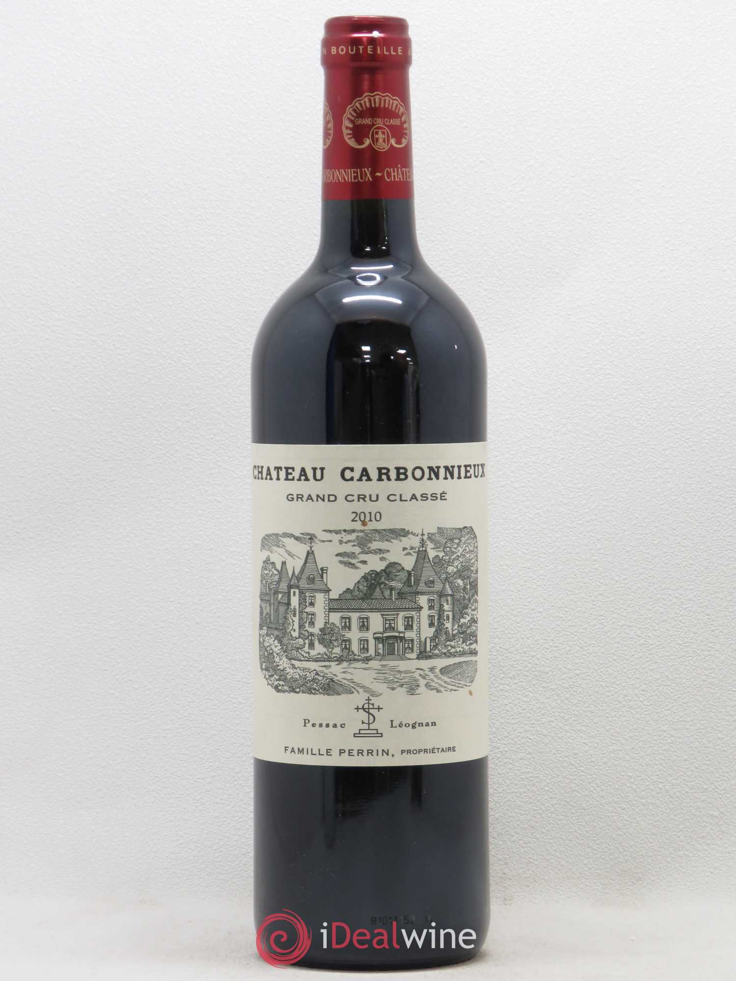 Château Carbonnieux Cru Classé de Graves 2010 - Lot de 1 bouteille - 0