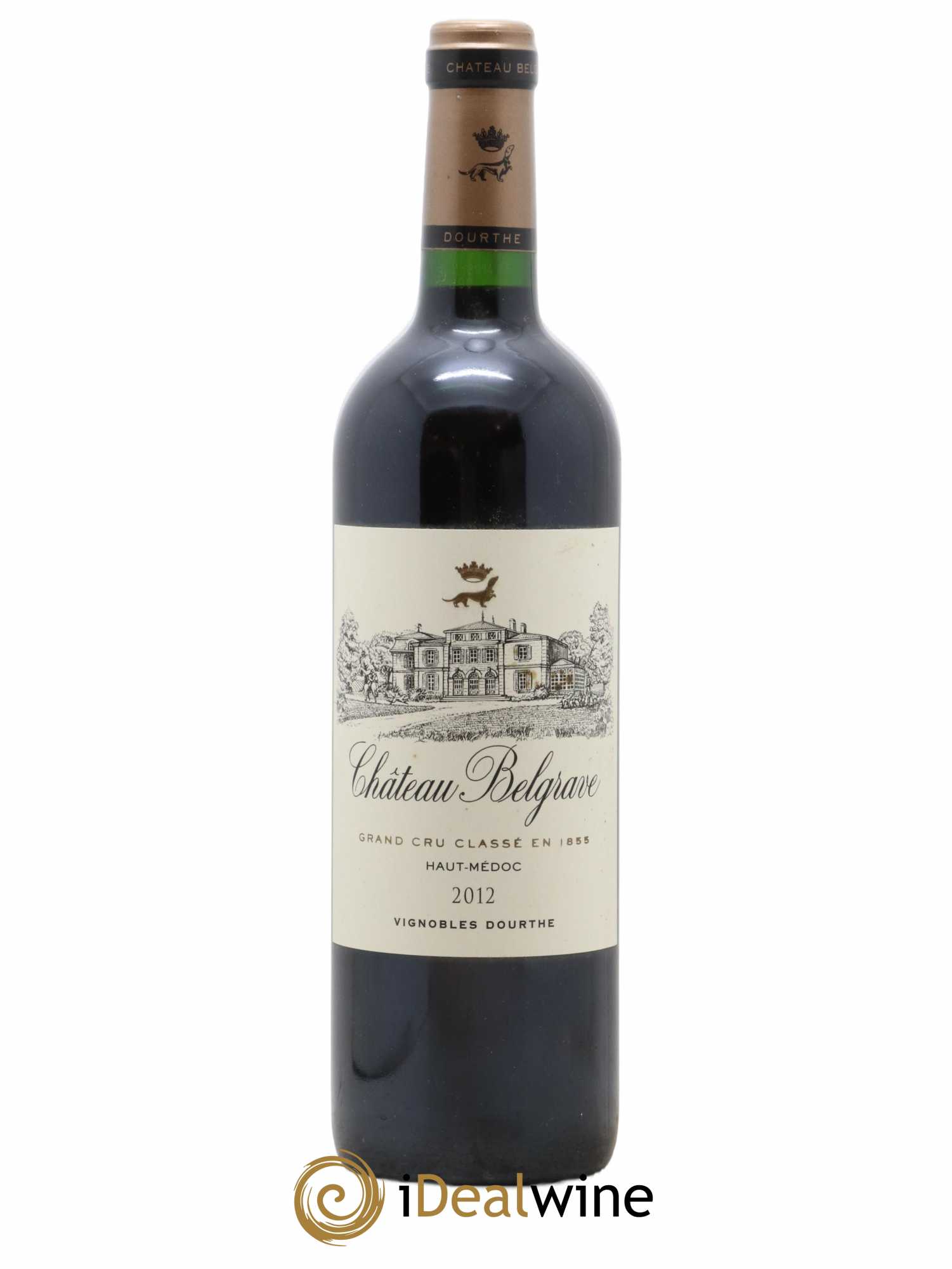 Château Belgrave 5ème Grand Cru Classé 2012 - Lot de 1 bouteille - 0